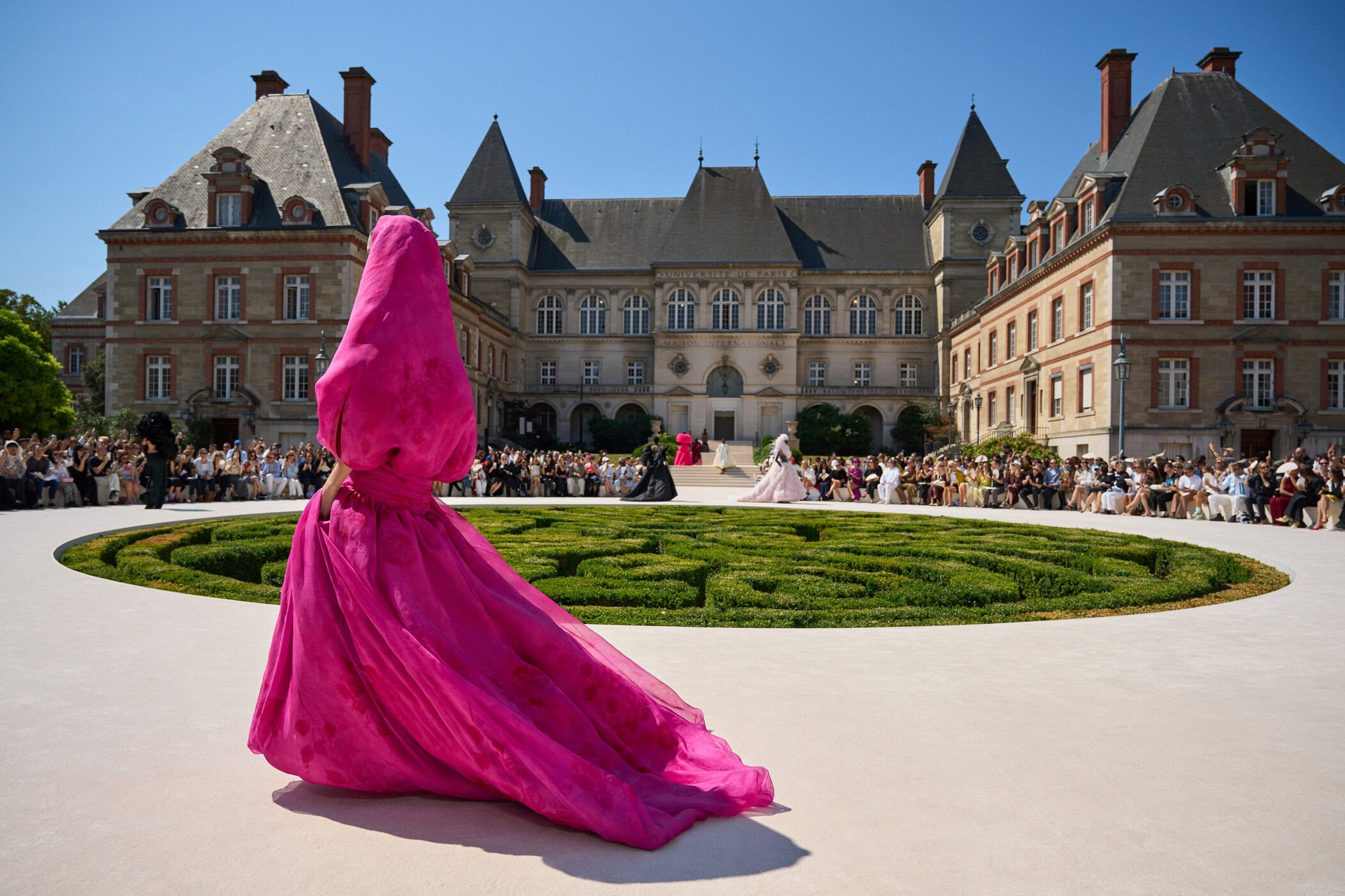 Balenciaga Fall 2026 Couture Fashion Show Atmosphere