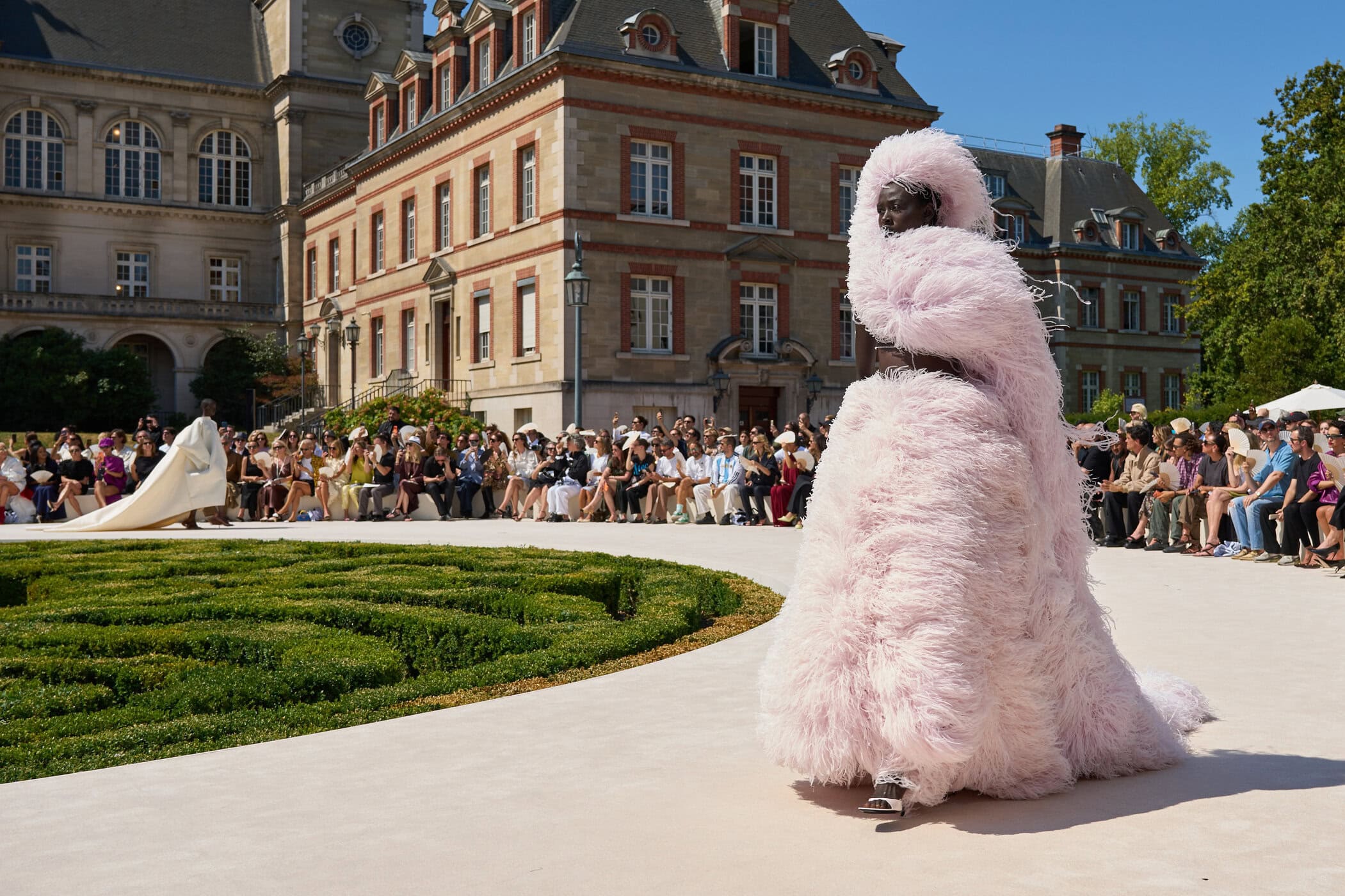 Balenciaga Fall 2026 Couture Fashion Show Atmosphere