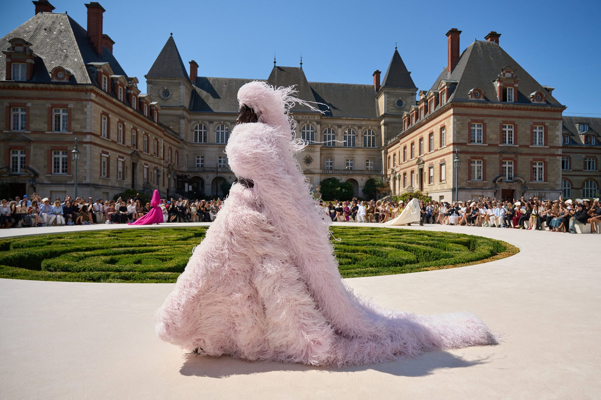 Balenciaga Fall 2026 Couture Fashion Show Atmosphere