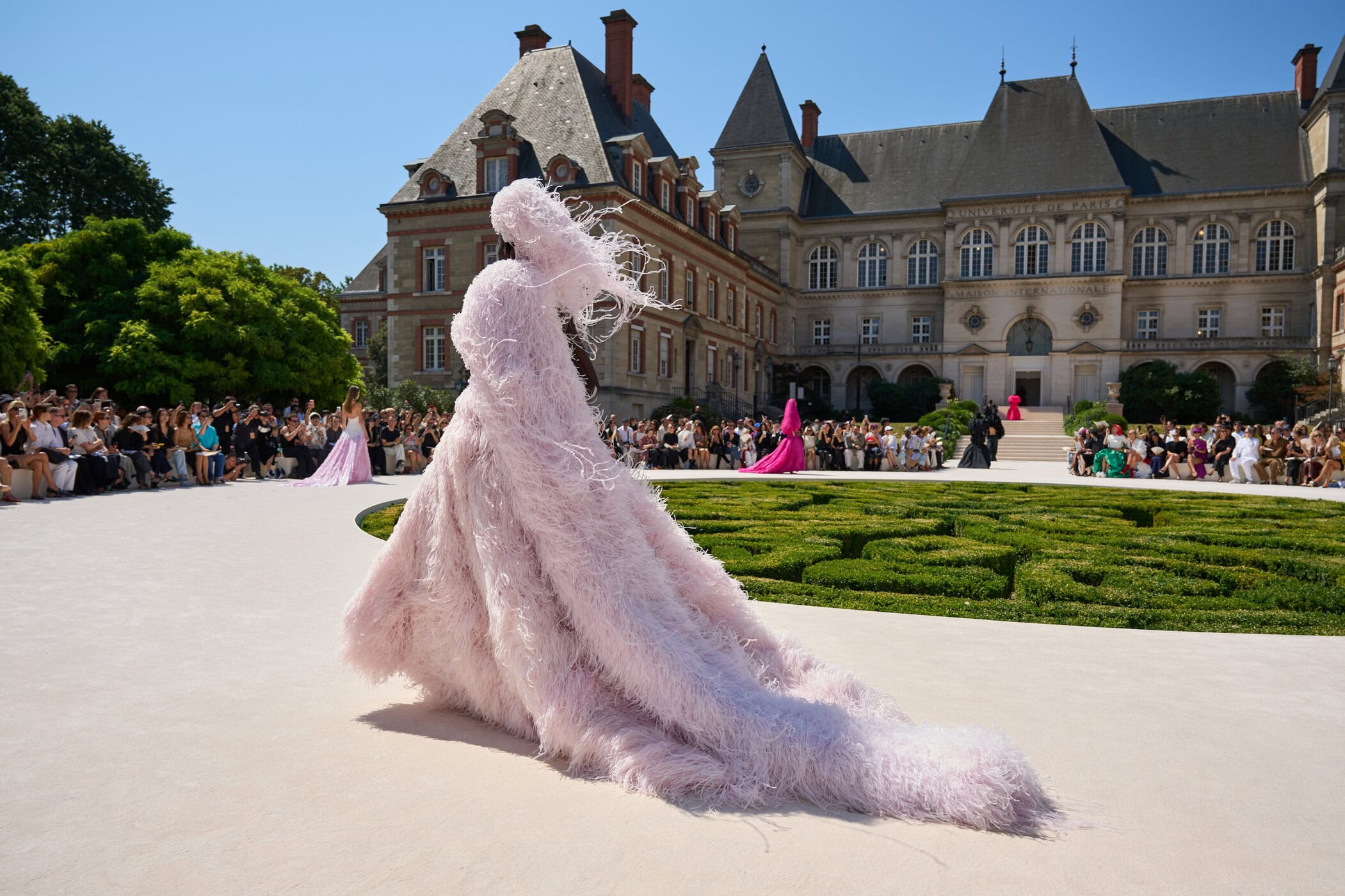 Balenciaga Fall 2026 Couture Fashion Show Atmosphere