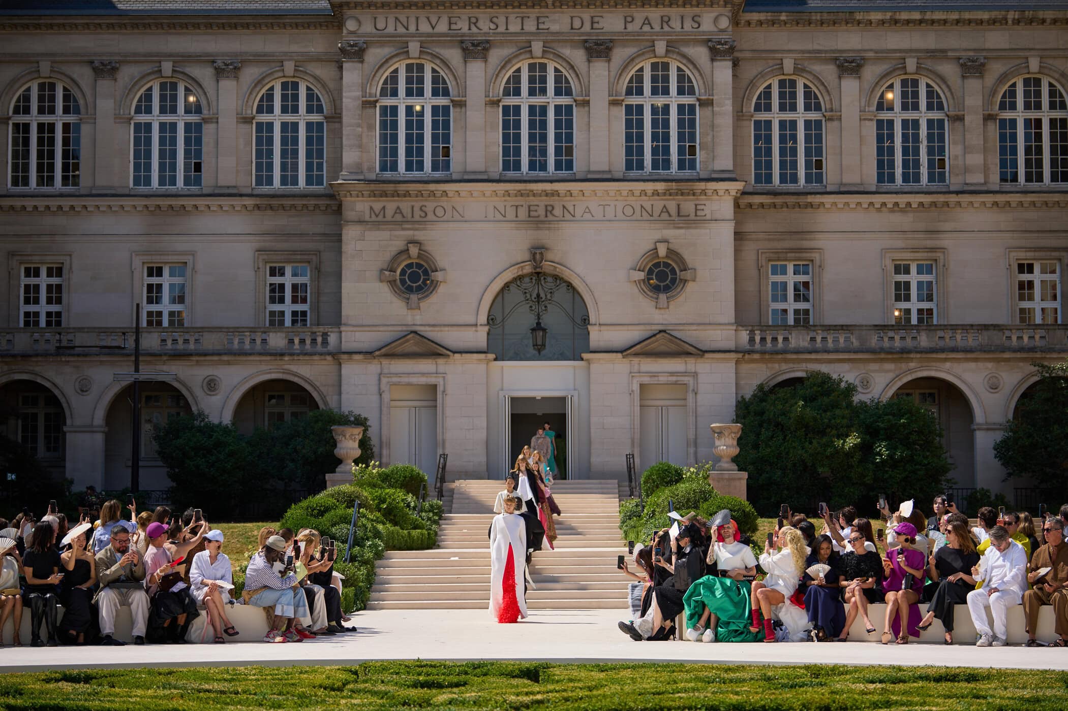 Balenciaga Fall 2026 Couture Fashion Show Atmosphere