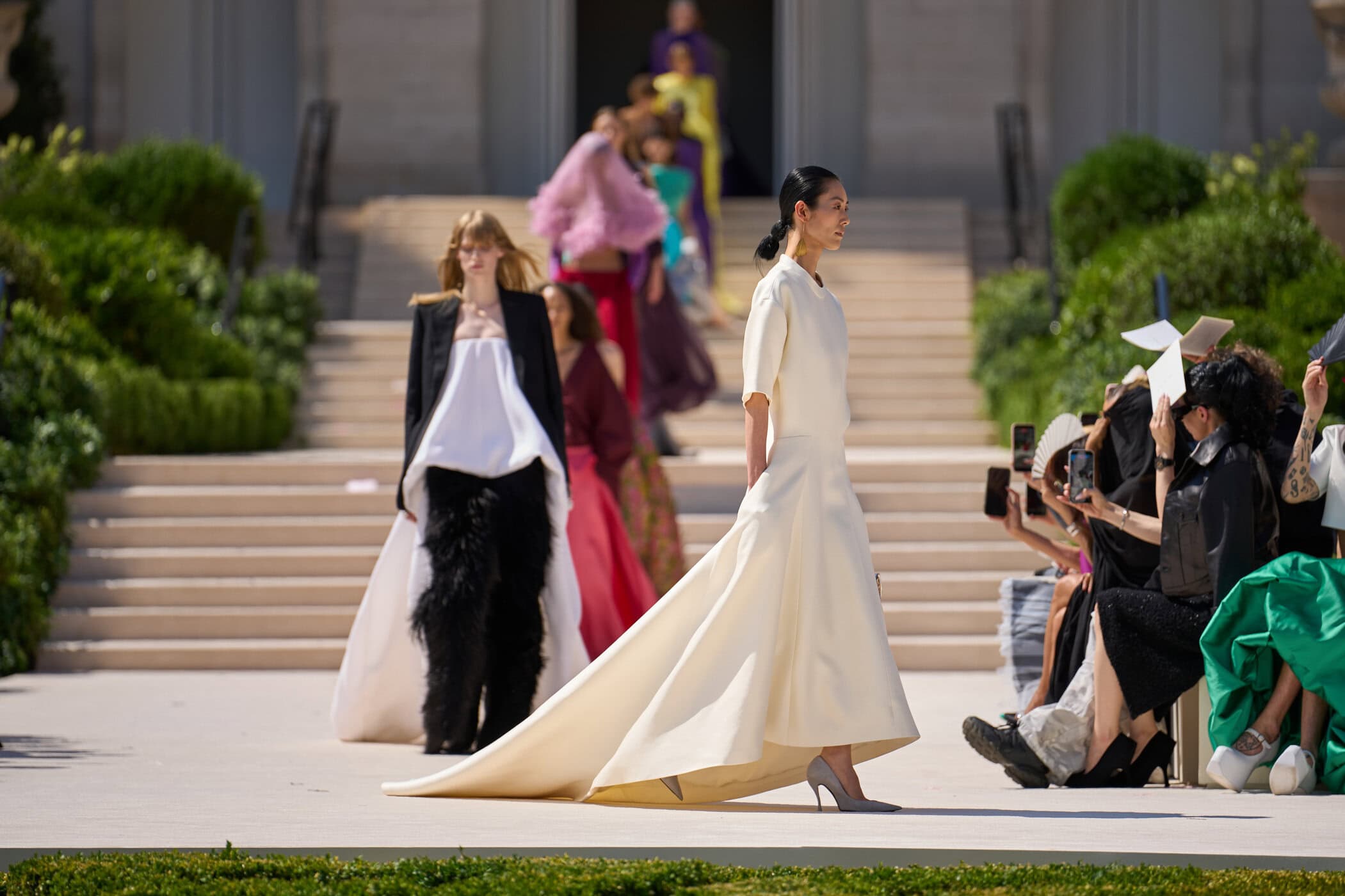 Balenciaga Fall 2026 Couture Fashion Show Atmosphere