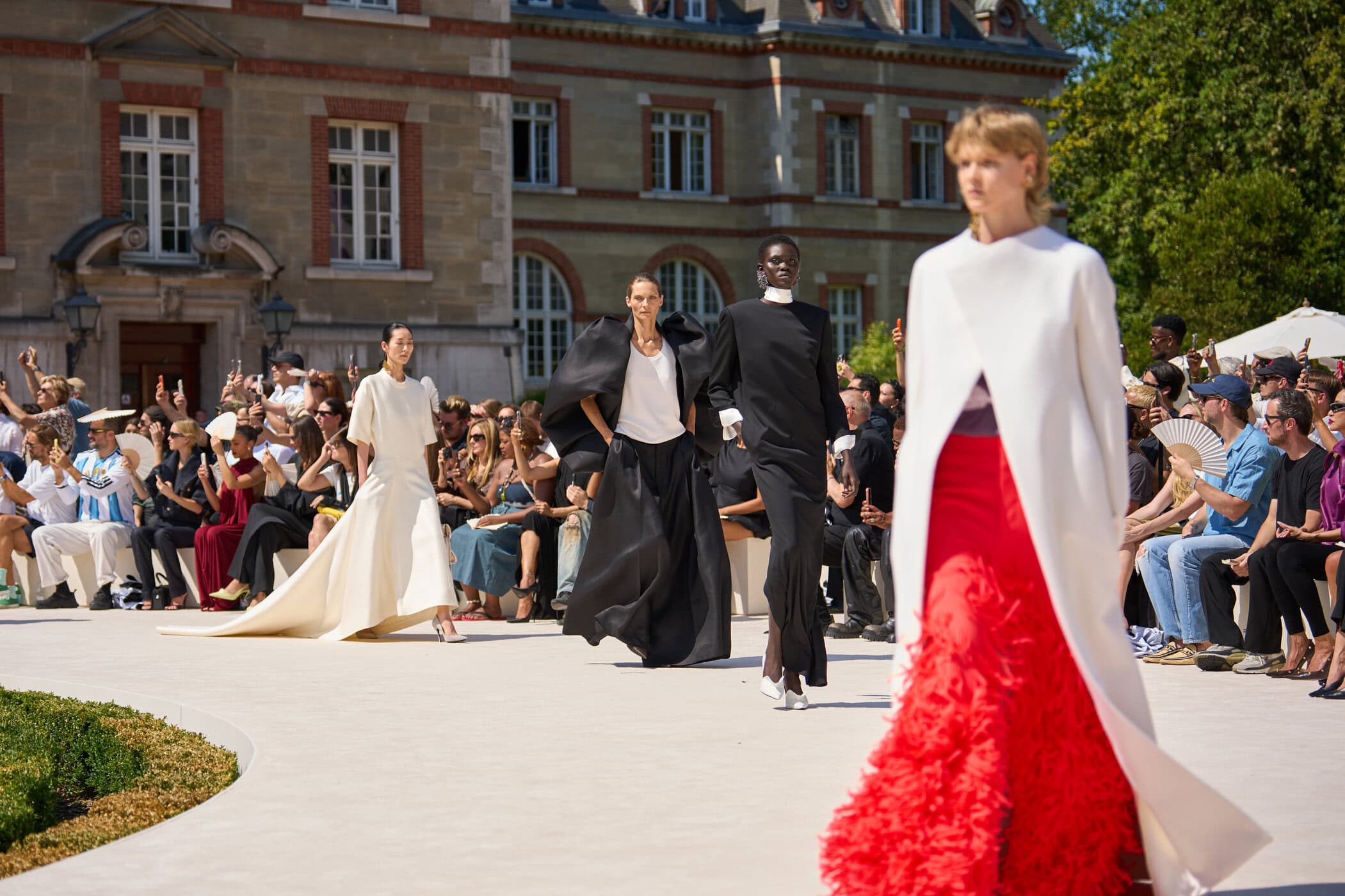 Balenciaga Fall 2026 Couture Fashion Show Atmosphere