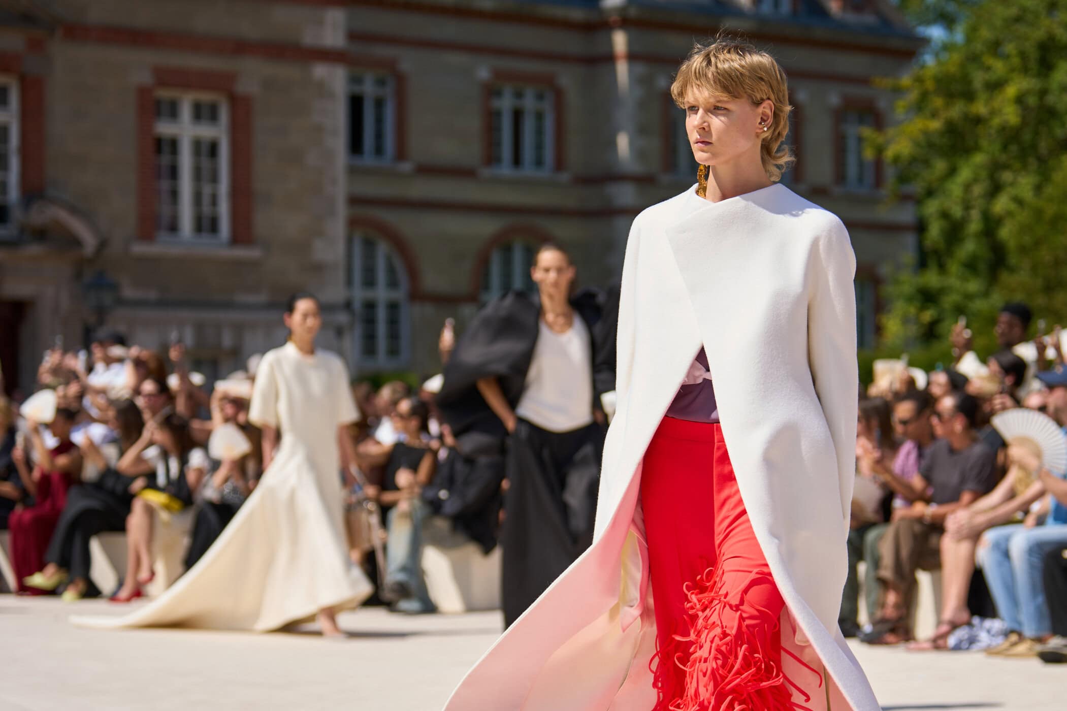 Balenciaga Fall 2026 Couture Fashion Show Atmosphere