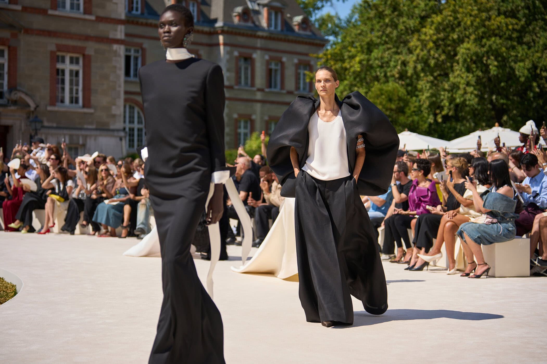 Balenciaga Fall 2026 Couture Fashion Show Atmosphere