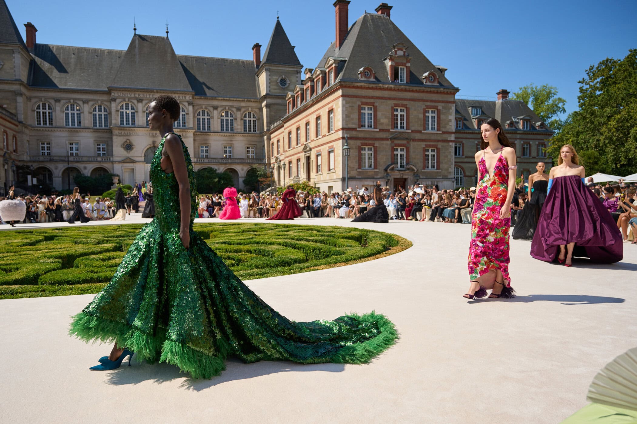 Balenciaga Fall 2026 Couture Fashion Show Atmosphere