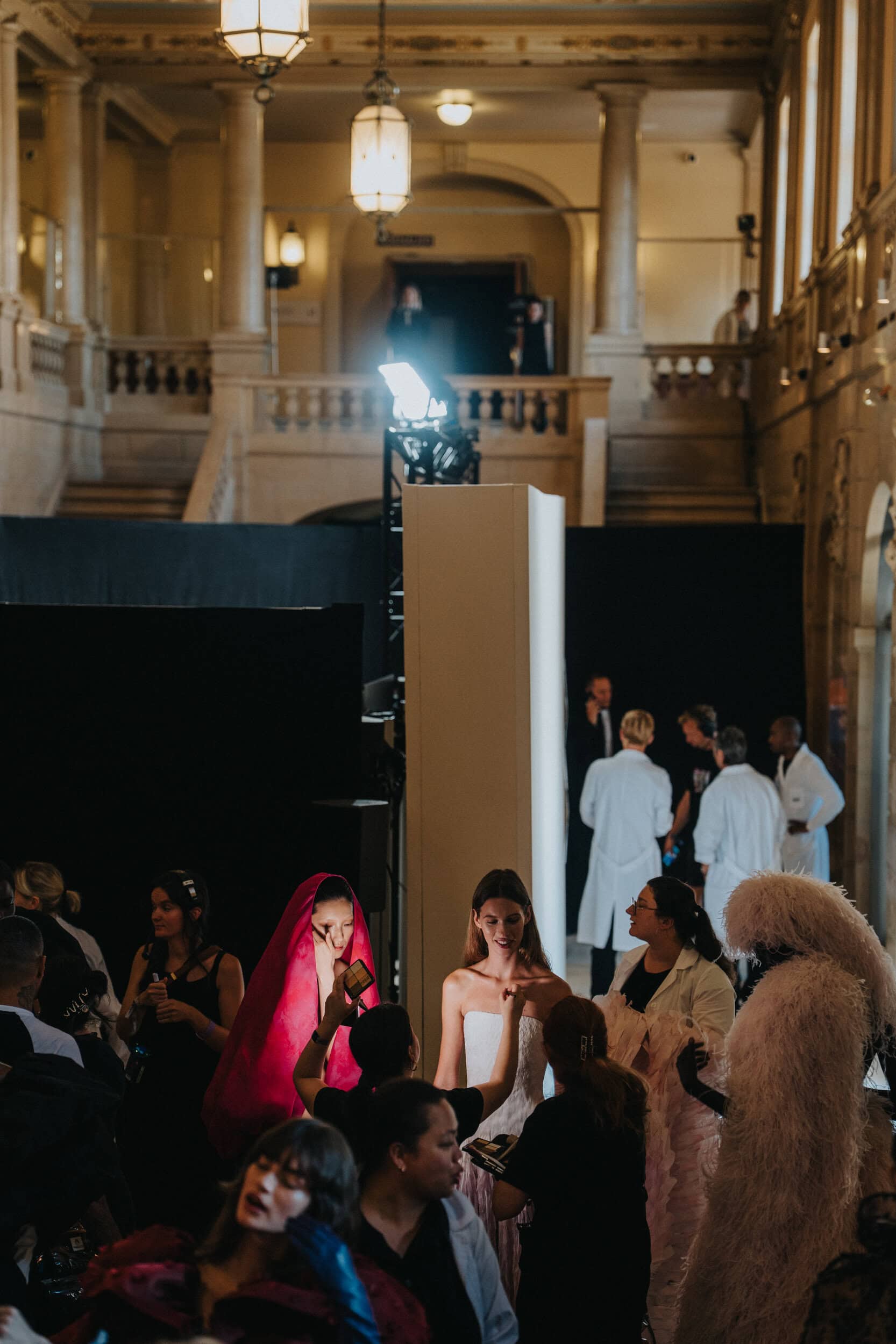 Balenciaga Fall 2026 Couture Fashion Show Backstage