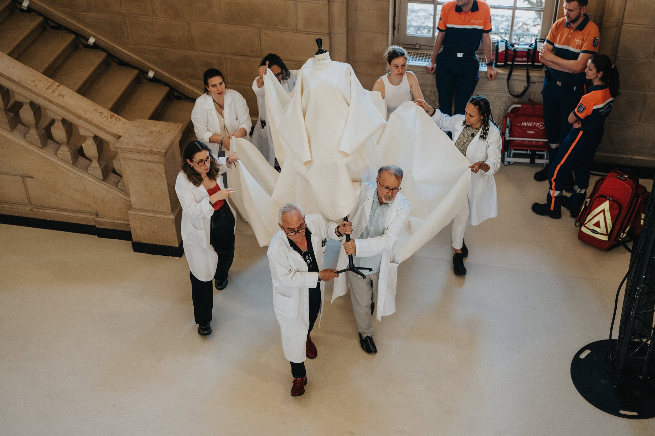 Balenciaga Fall 2026 Couture Fashion Show Backstage