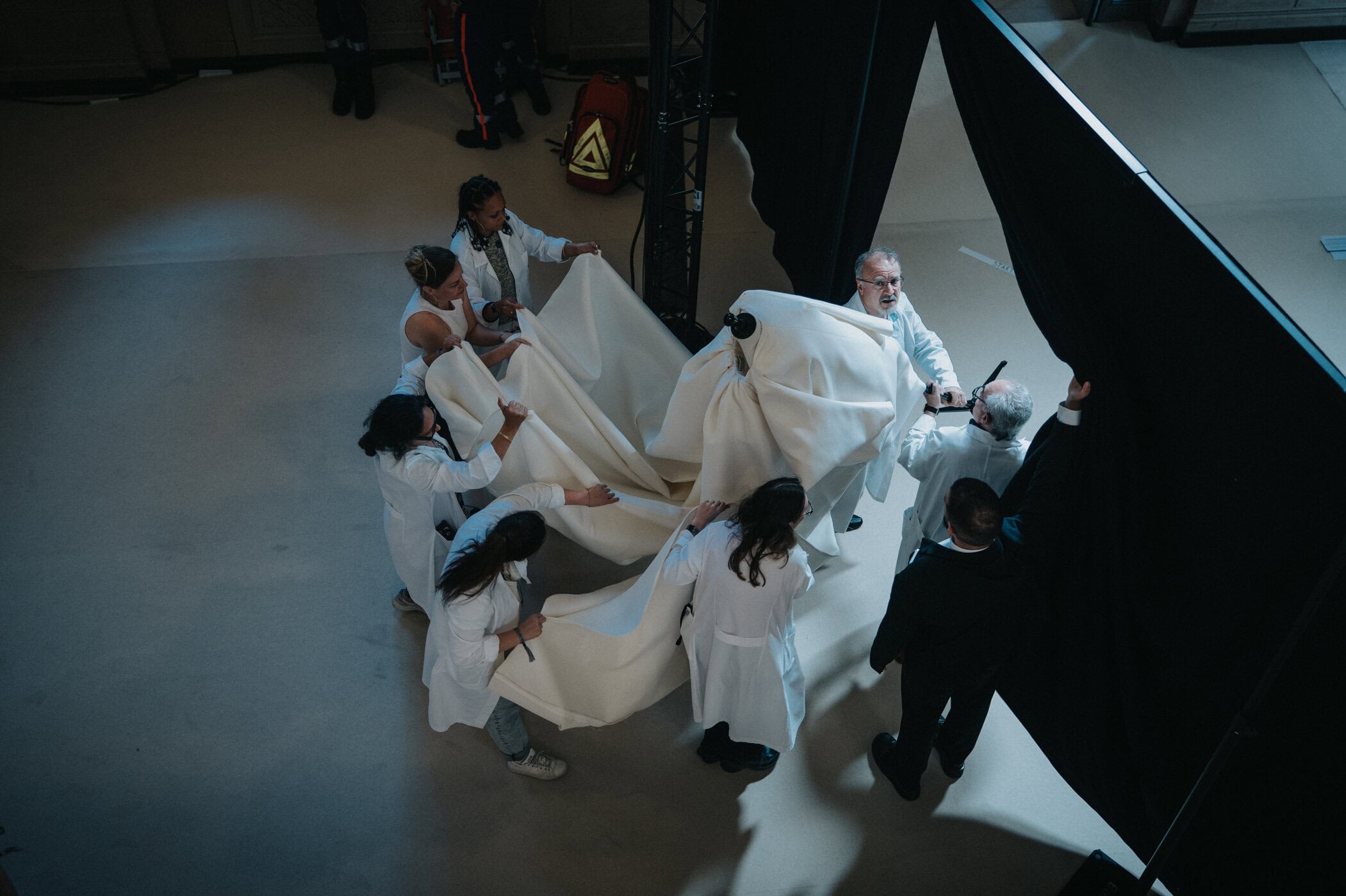 Balenciaga Fall 2026 Couture Fashion Show Backstage