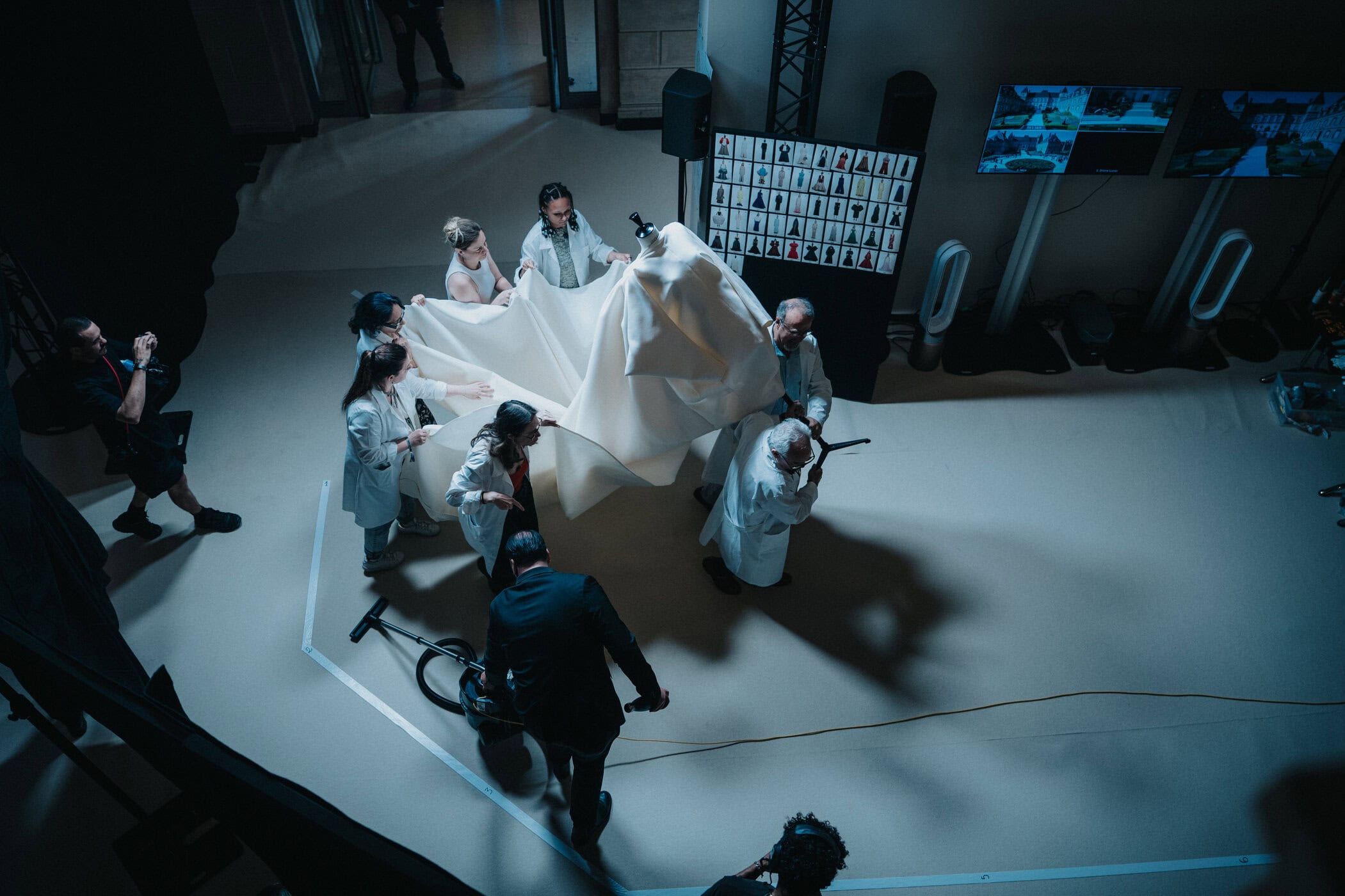 Balenciaga Fall 2026 Couture Fashion Show Backstage