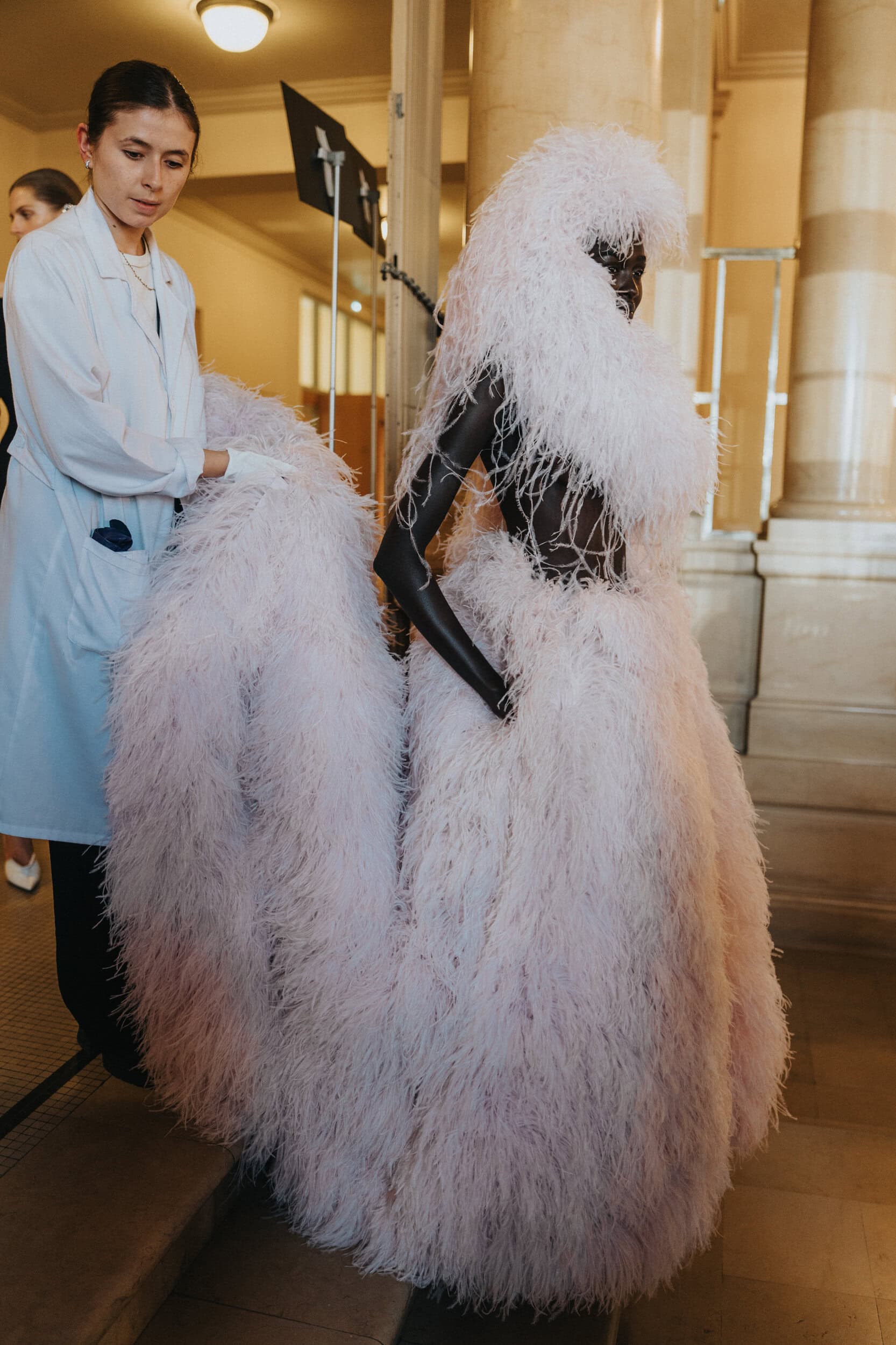 Balenciaga Fall 2026 Couture Fashion Show Backstage
