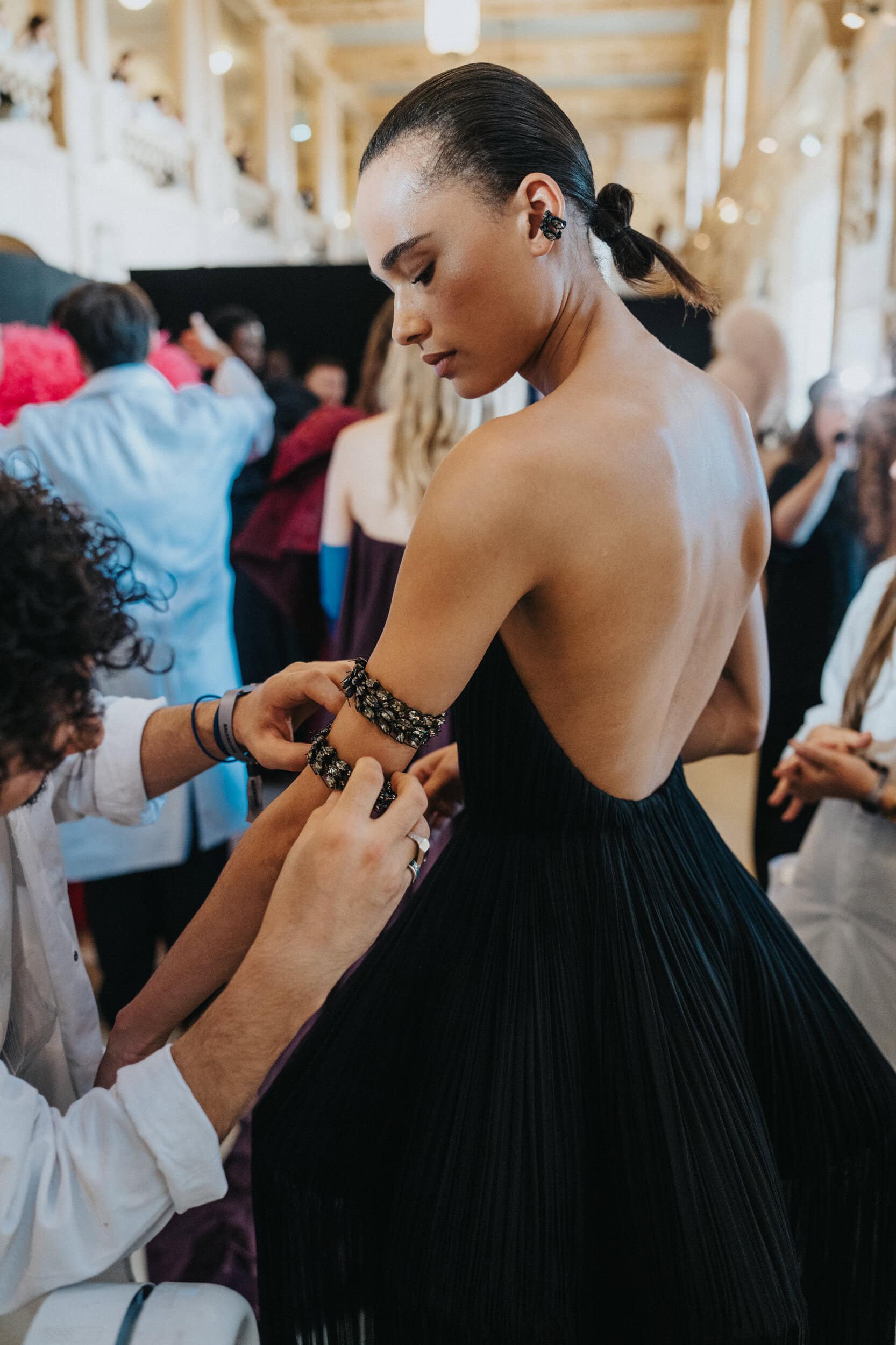 Balenciaga Fall 2026 Couture Fashion Show Backstage