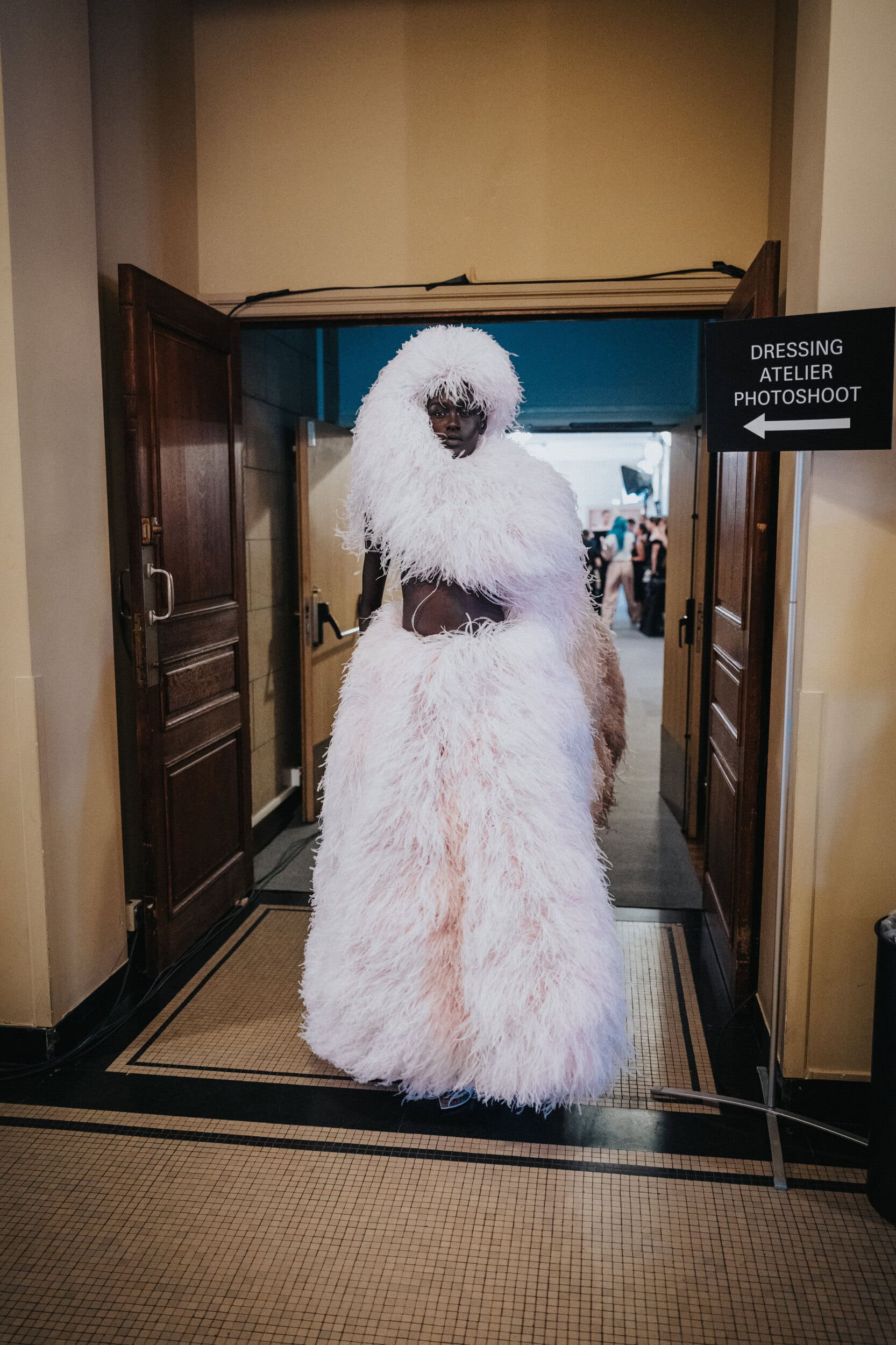 Balenciaga Fall 2026 Couture Fashion Show Backstage