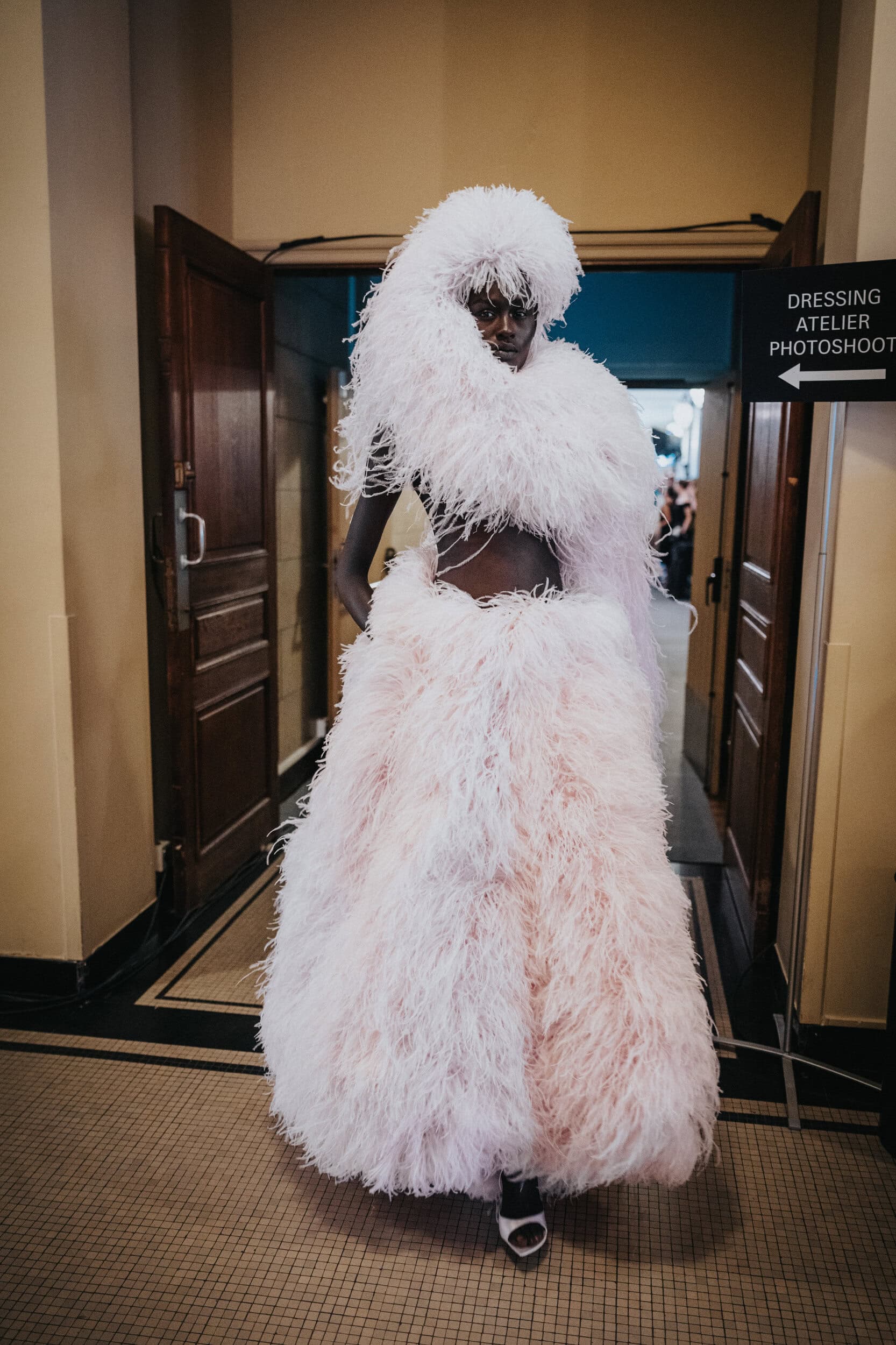 Balenciaga Fall 2026 Couture Fashion Show Backstage