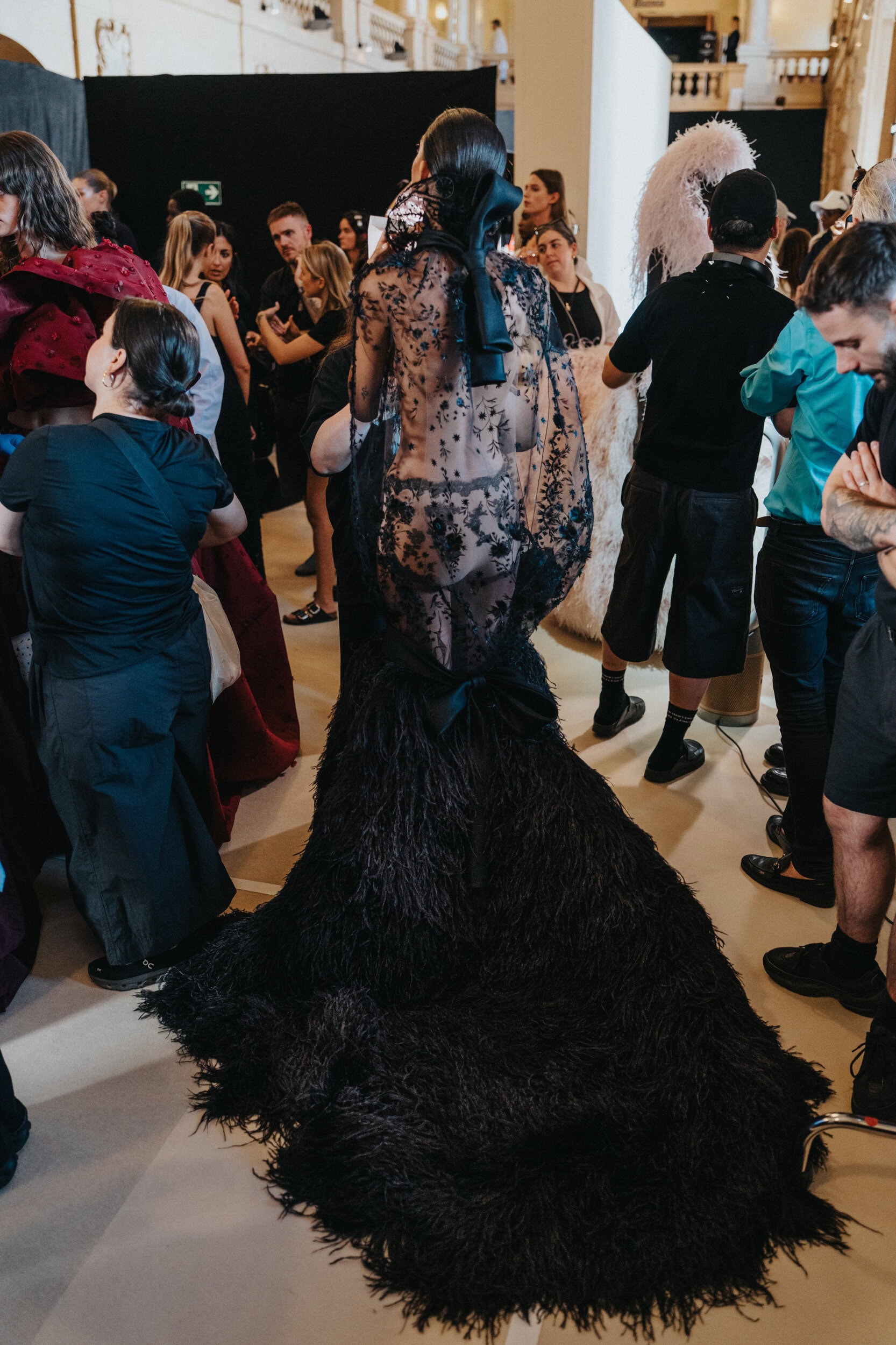 Balenciaga Fall 2026 Couture Fashion Show Backstage