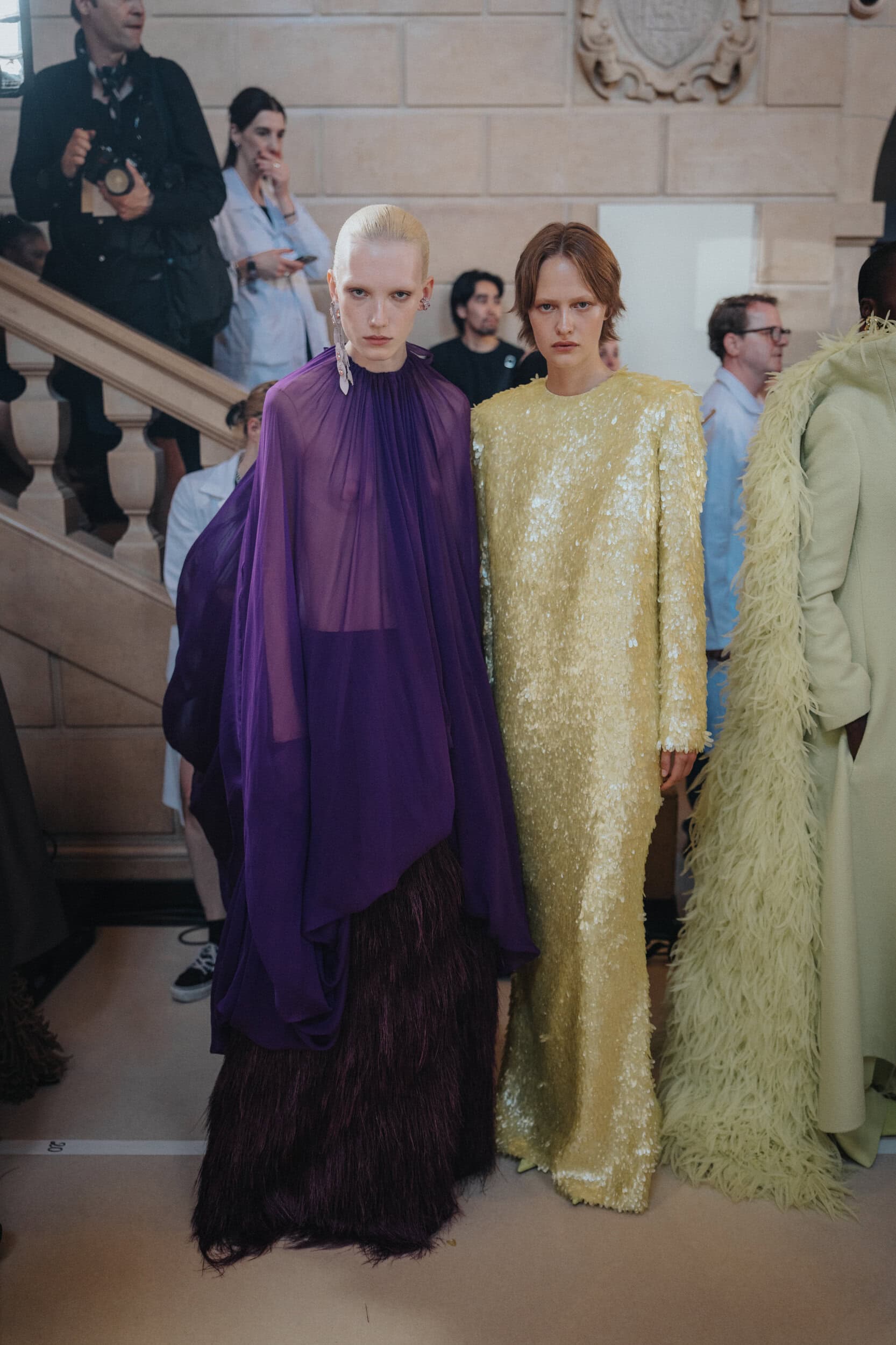 Balenciaga Fall 2026 Couture Fashion Show Backstage