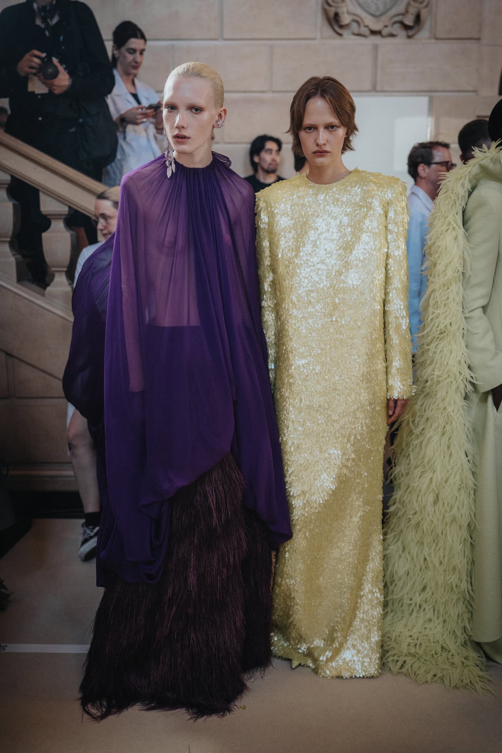Balenciaga Fall 2026 Couture Fashion Show Backstage
