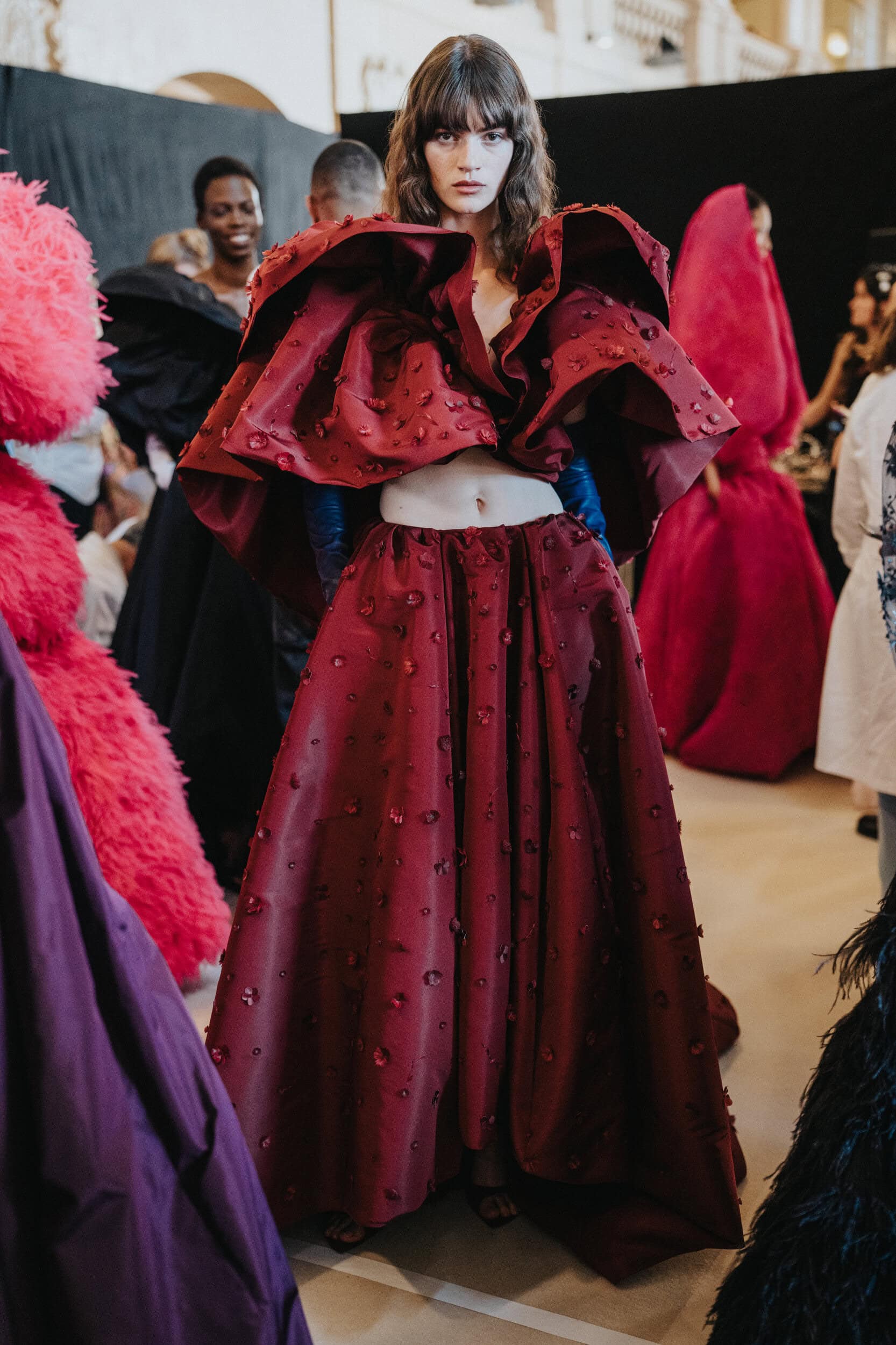 Balenciaga Fall 2026 Couture Fashion Show Backstage