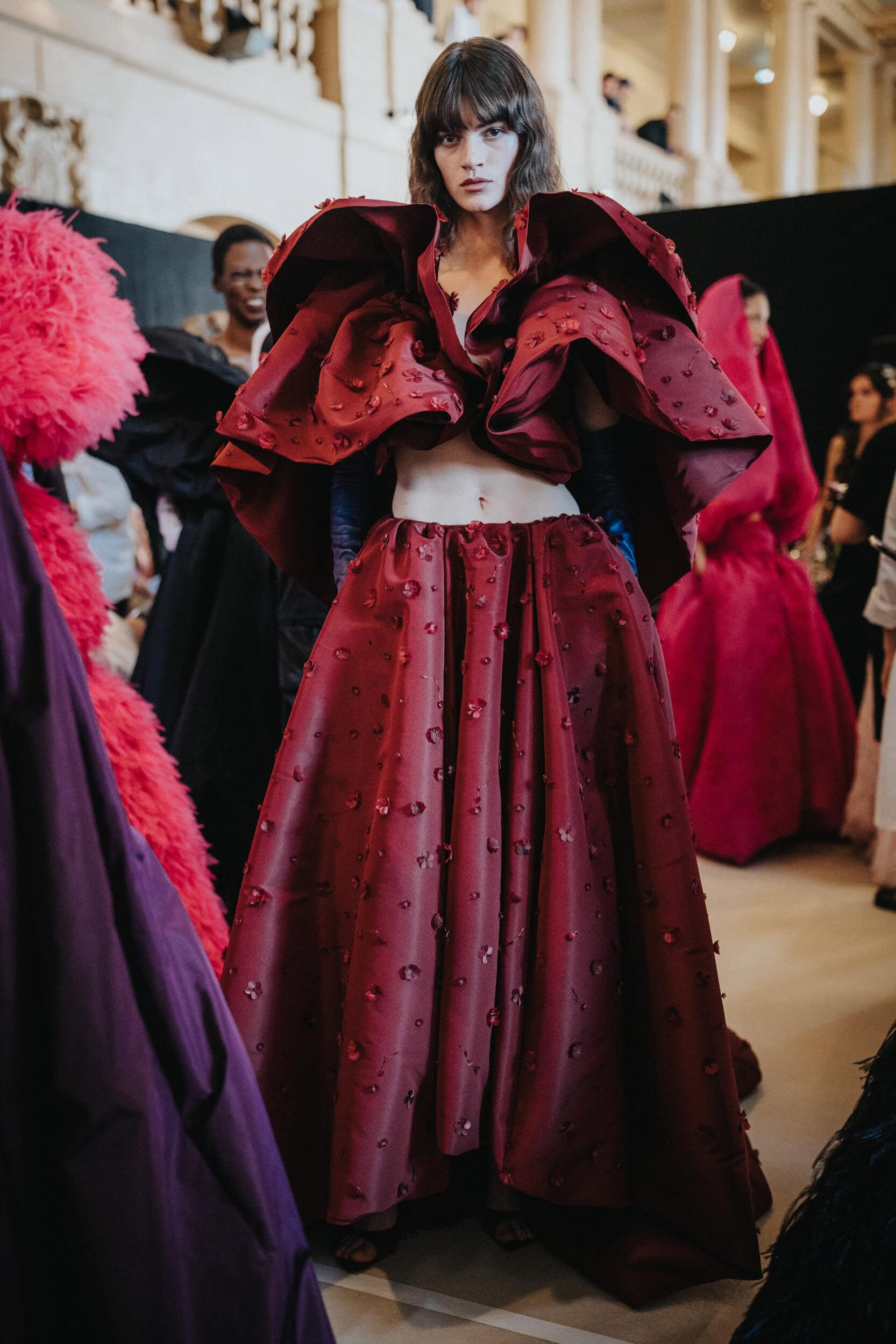 Balenciaga Fall 2026 Couture Fashion Show Backstage
