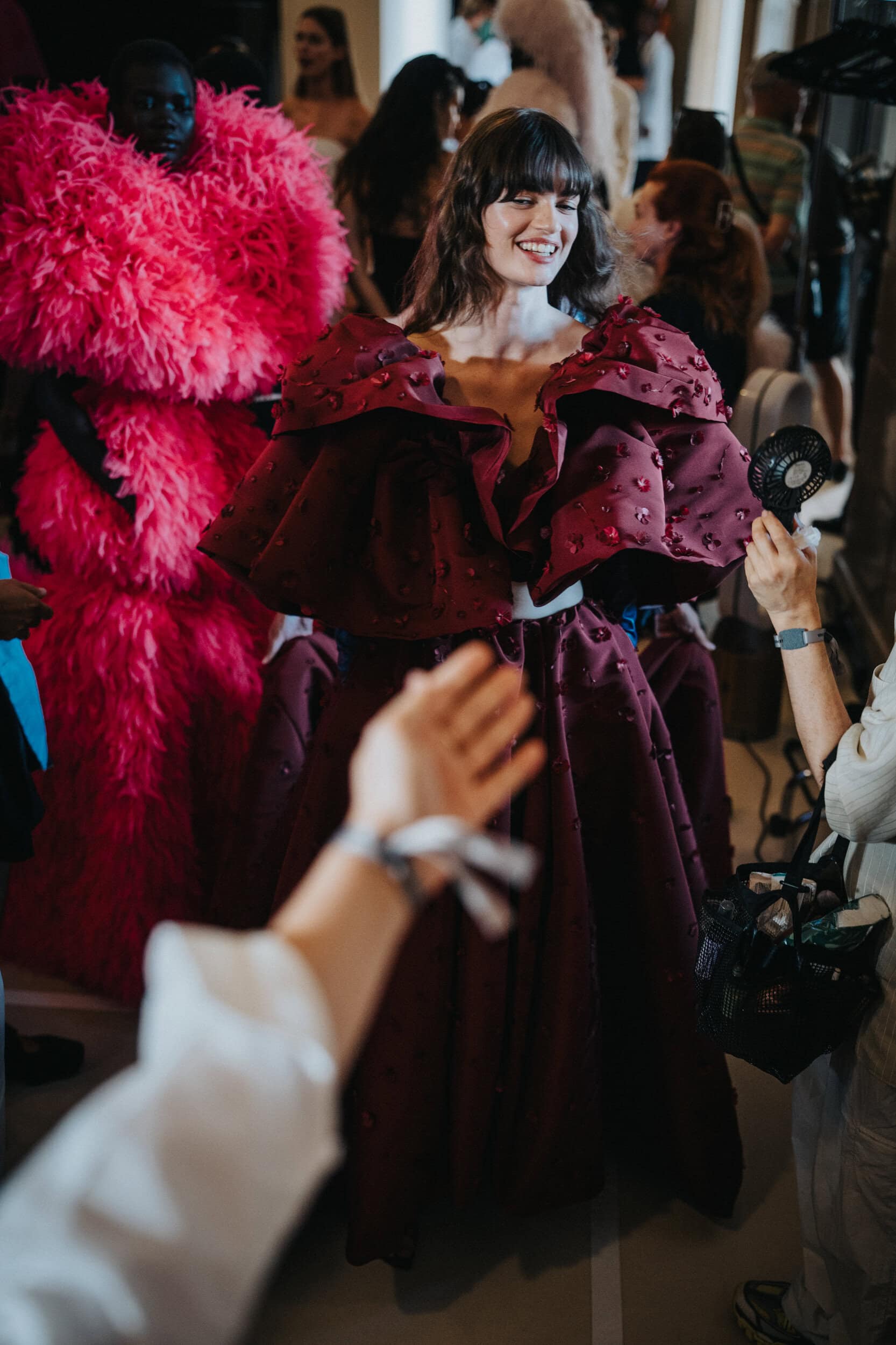 Balenciaga Fall 2026 Couture Fashion Show Backstage