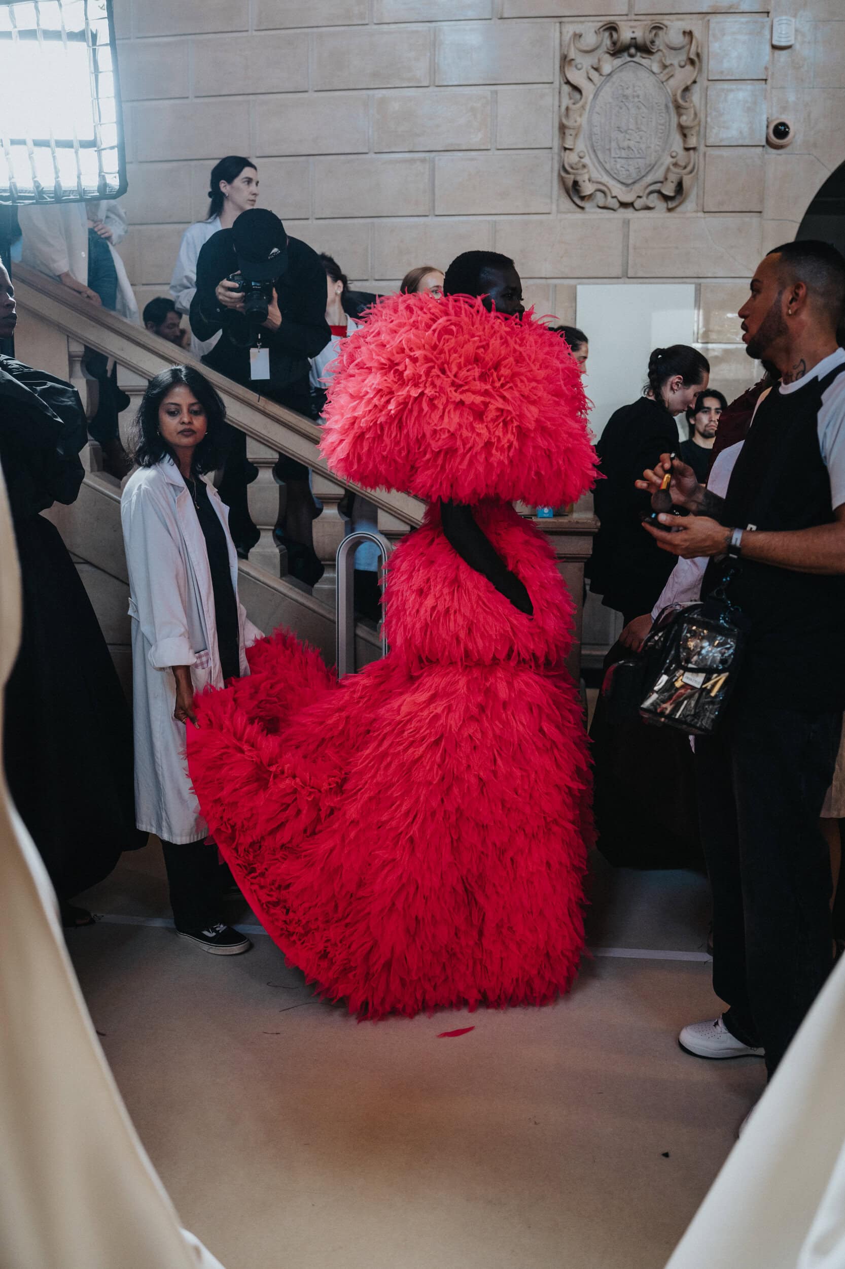 Balenciaga Fall 2026 Couture Fashion Show Backstage