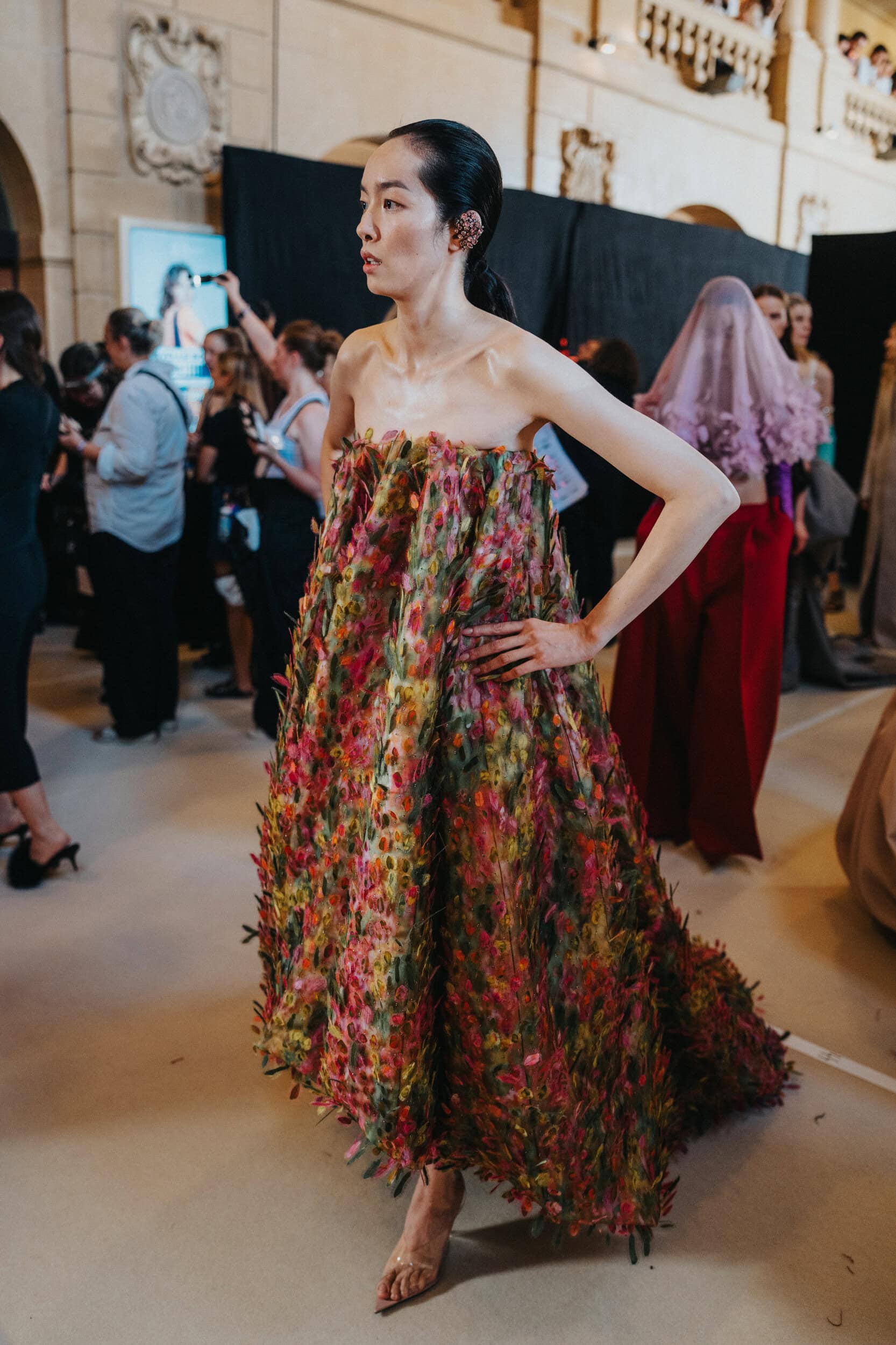 Balenciaga Fall 2026 Couture Fashion Show Backstage