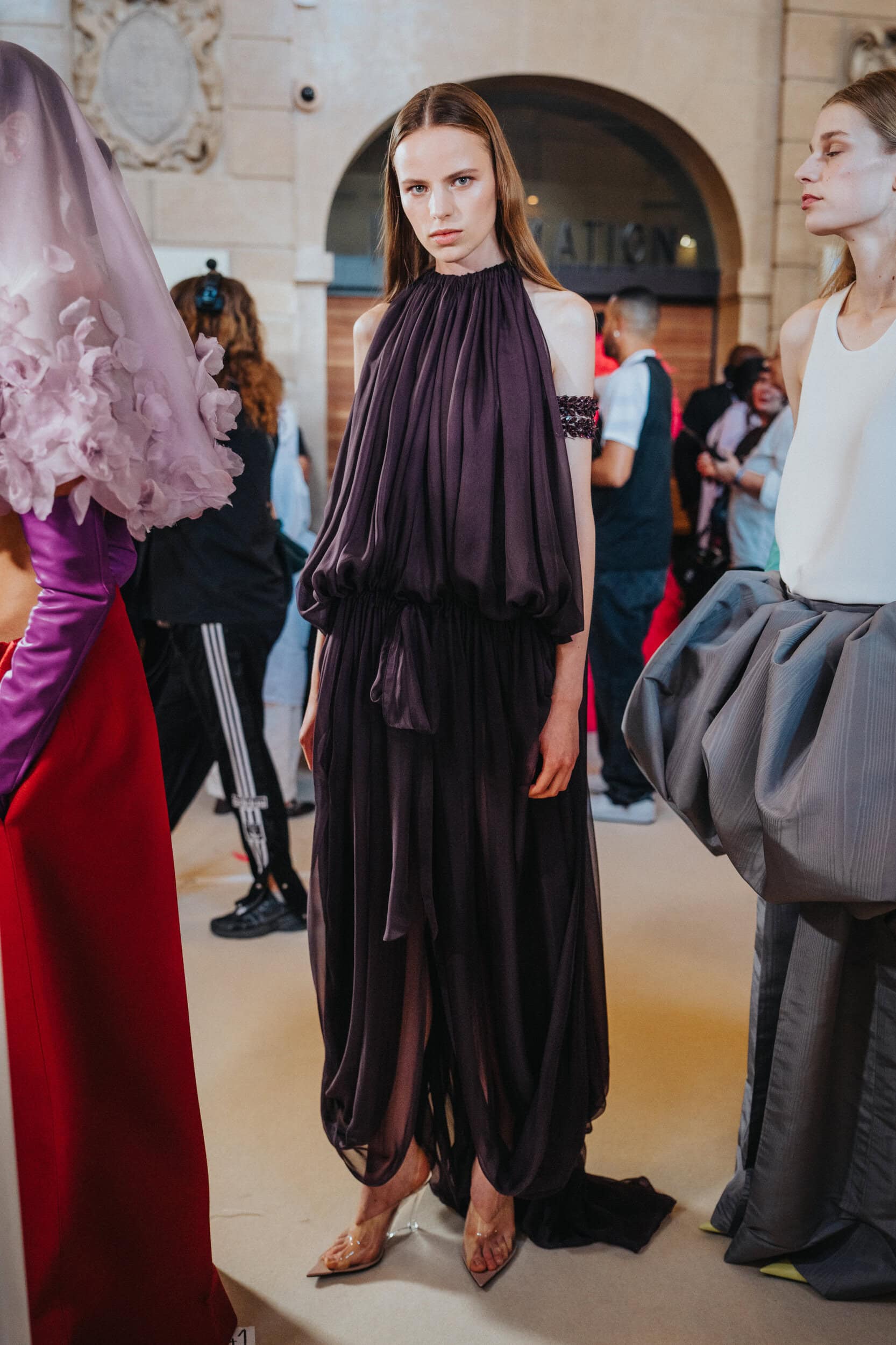 Balenciaga Fall 2026 Couture Fashion Show Backstage