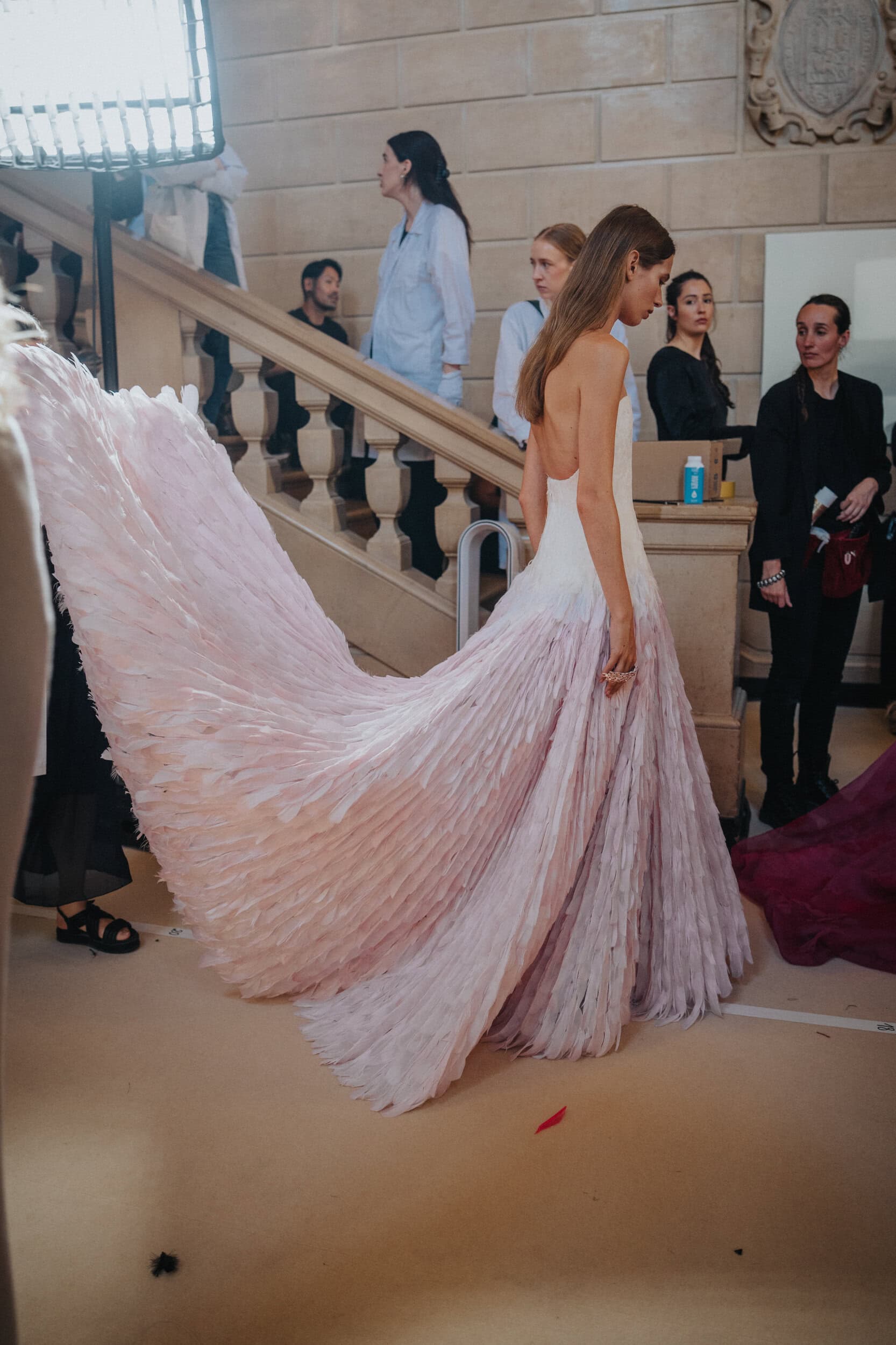 Balenciaga Fall 2026 Couture Fashion Show Backstage