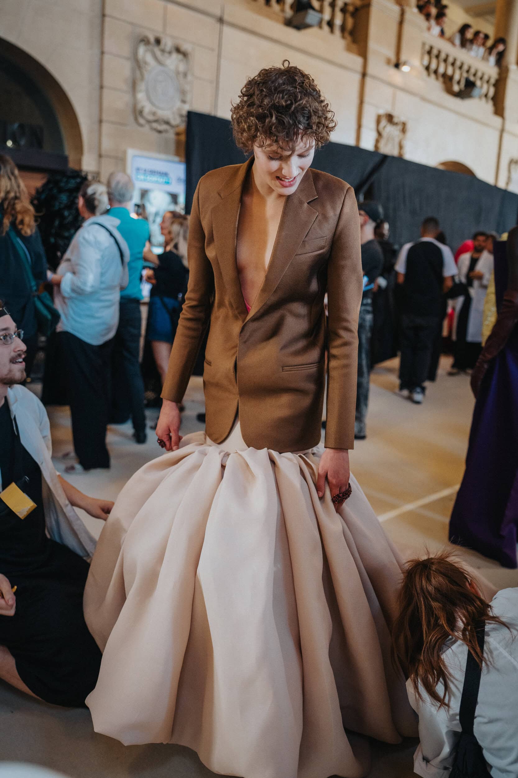 Balenciaga Fall 2026 Couture Fashion Show Backstage
