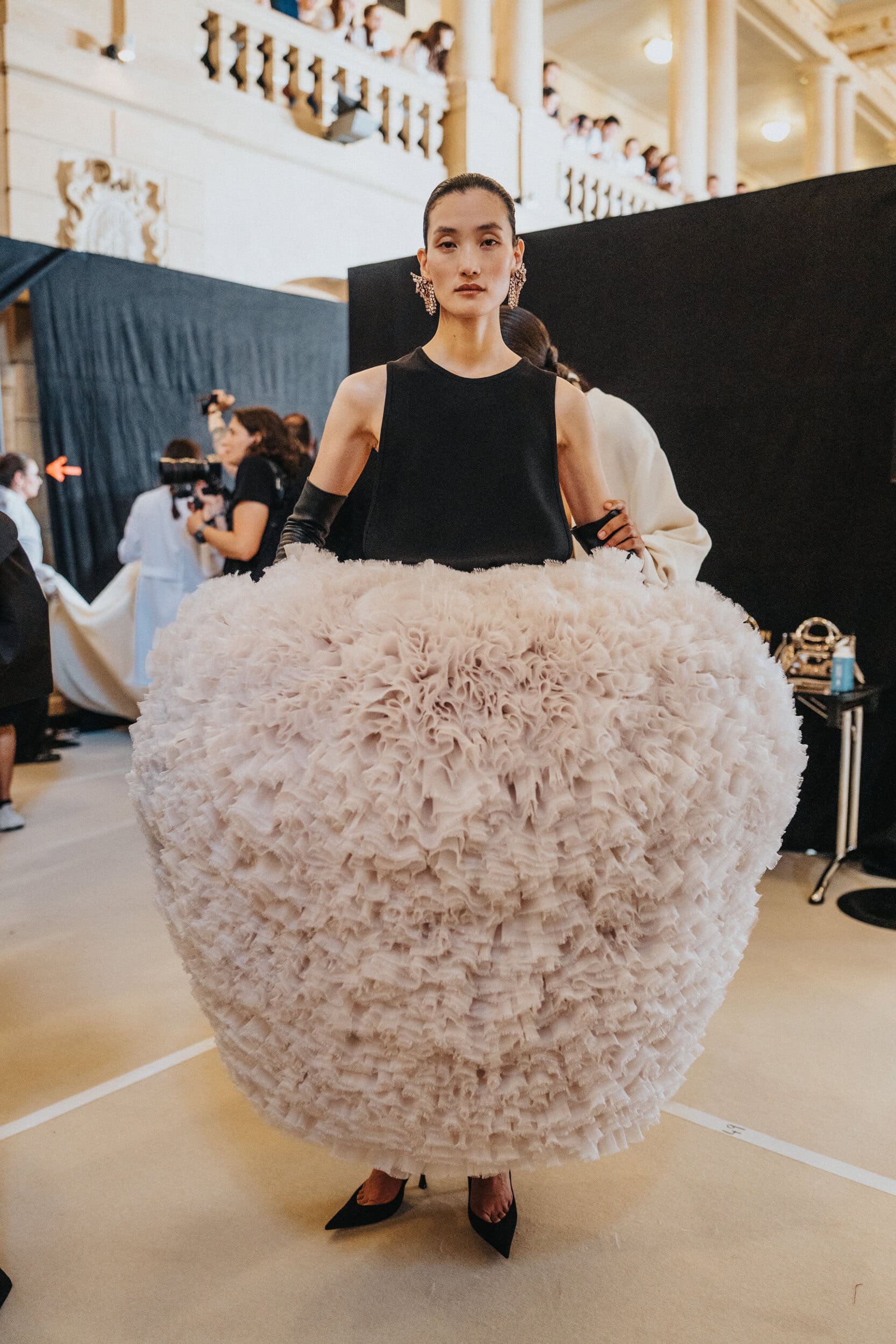 Balenciaga Fall 2026 Couture Fashion Show Backstage