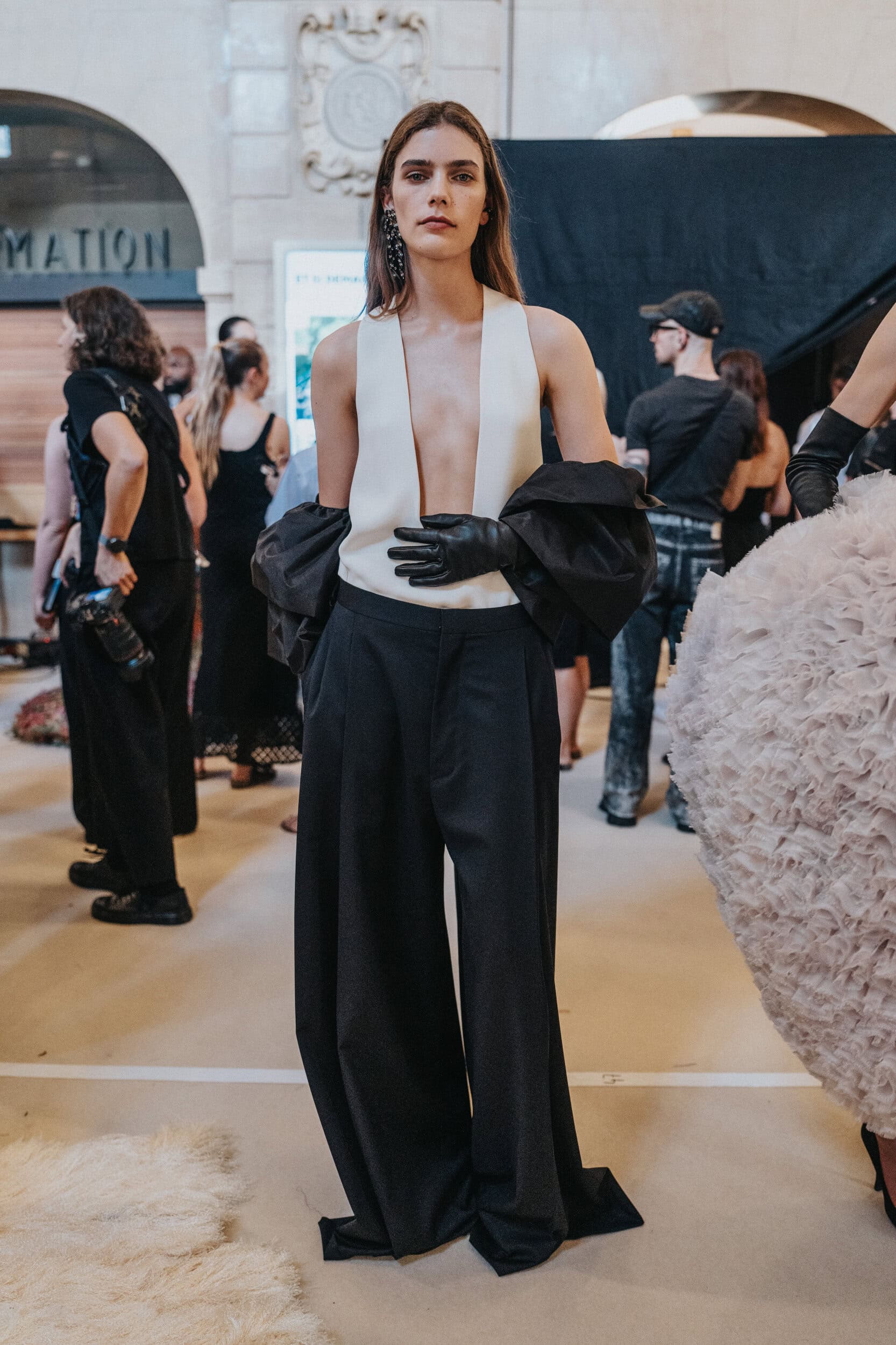 Balenciaga Fall 2026 Couture Fashion Show Backstage