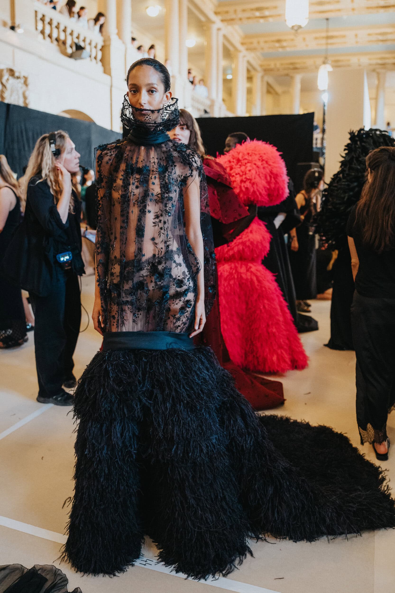 Balenciaga Fall 2026 Couture Fashion Show Backstage
