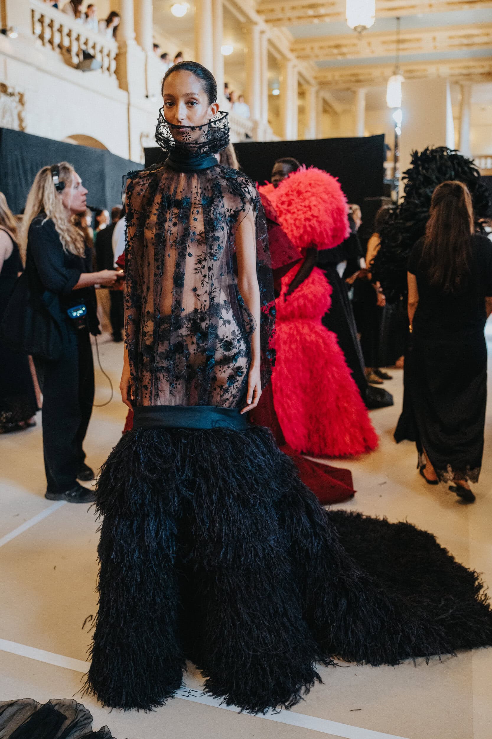 Balenciaga Fall 2026 Couture Fashion Show Backstage