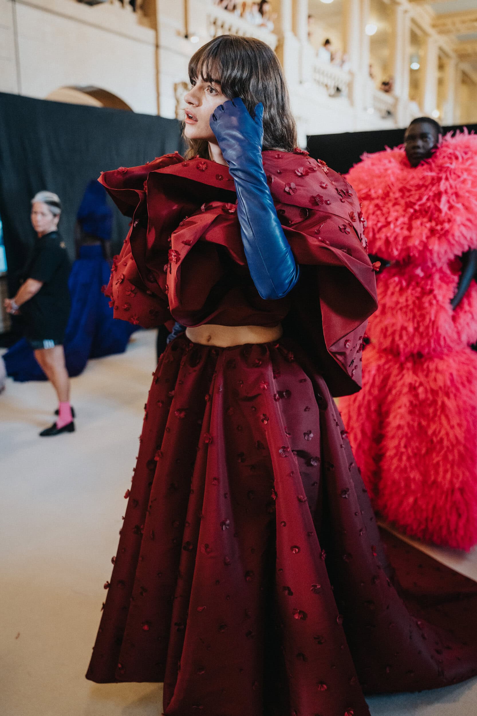 Balenciaga Fall 2026 Couture Fashion Show Backstage