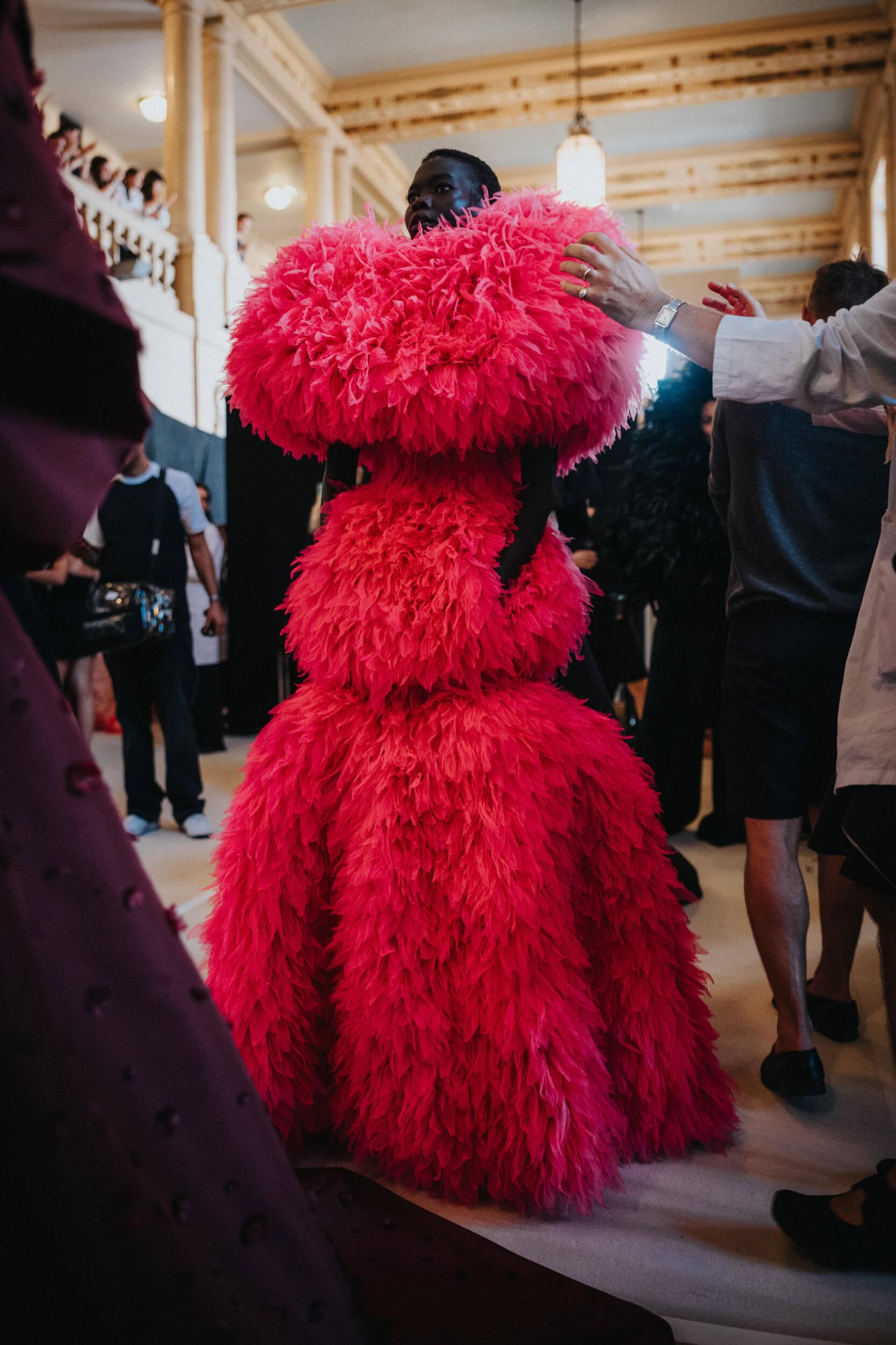 Balenciaga Fall 2026 Couture Fashion Show Backstage