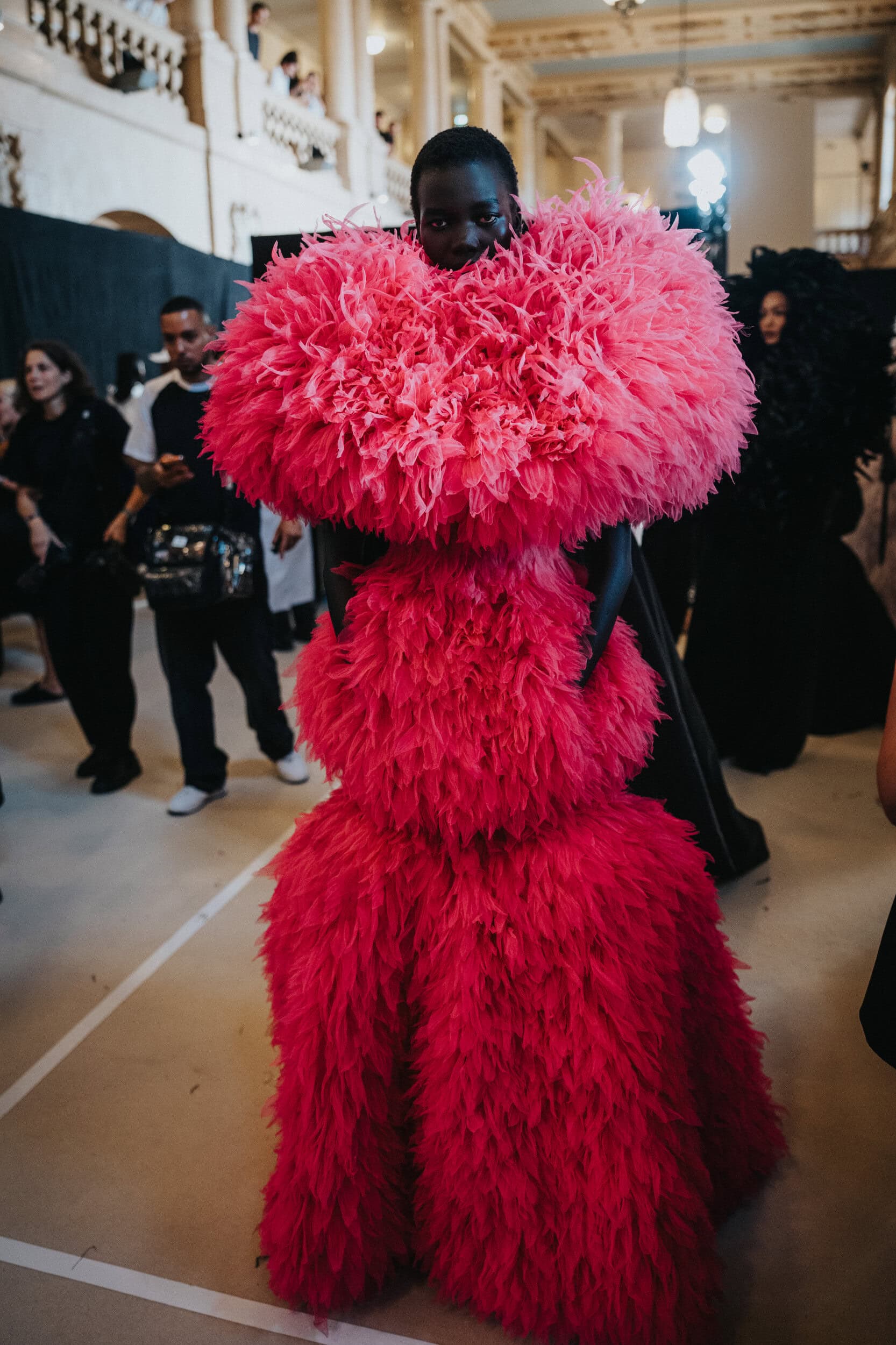 Balenciaga Fall 2026 Couture Fashion Show Backstage