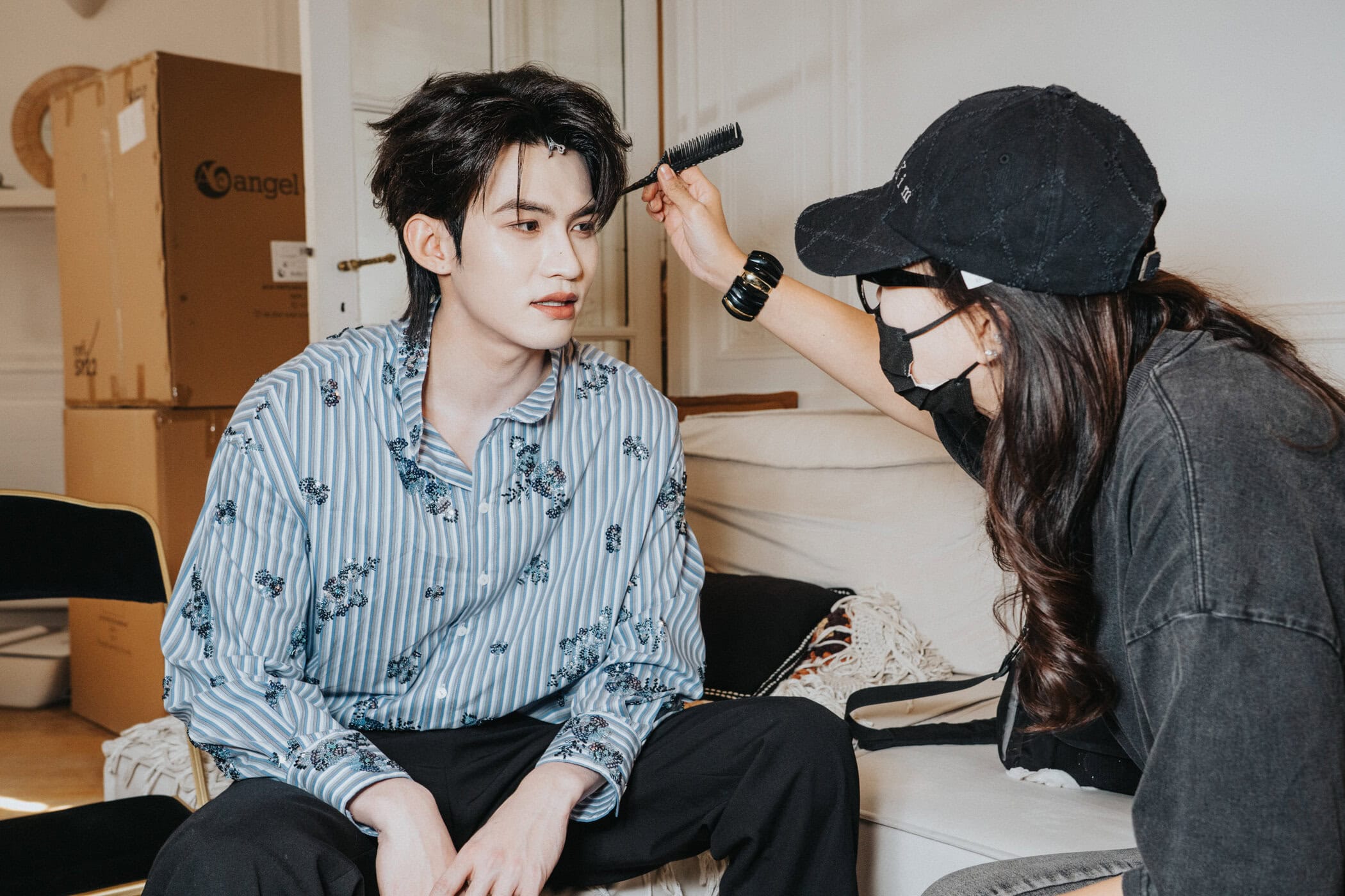 Peet Dullaert Fall 2026 Couture Fashion Show Backstage