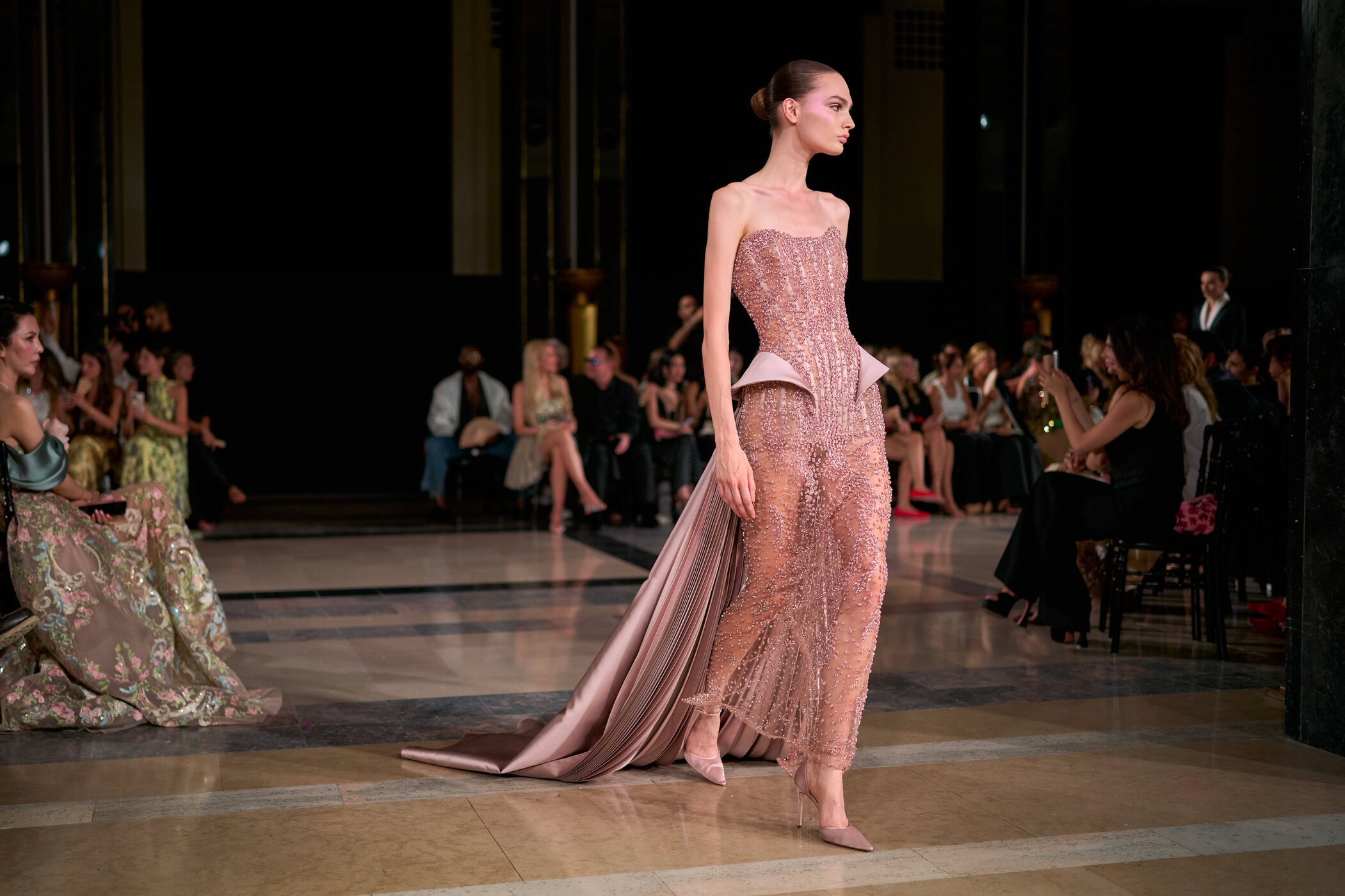Elie Saab Fall 2026 Couture Fashion Show Atmosphere