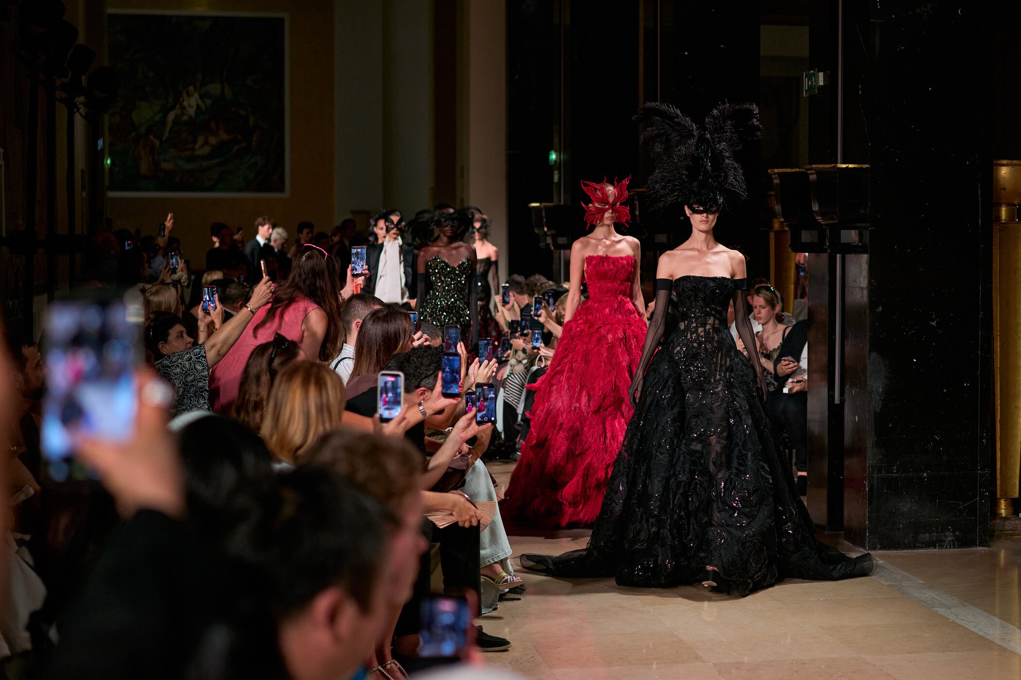 Elie Saab Fall 2026 Couture Fashion Show Atmosphere