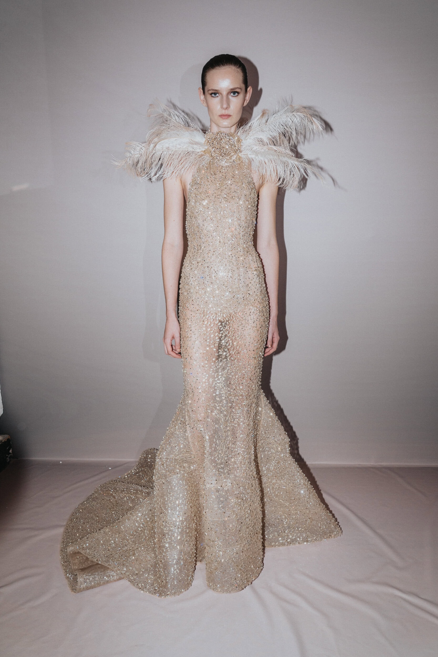 Elie Saab Fall 2026 Couture Fashion Show Backstage