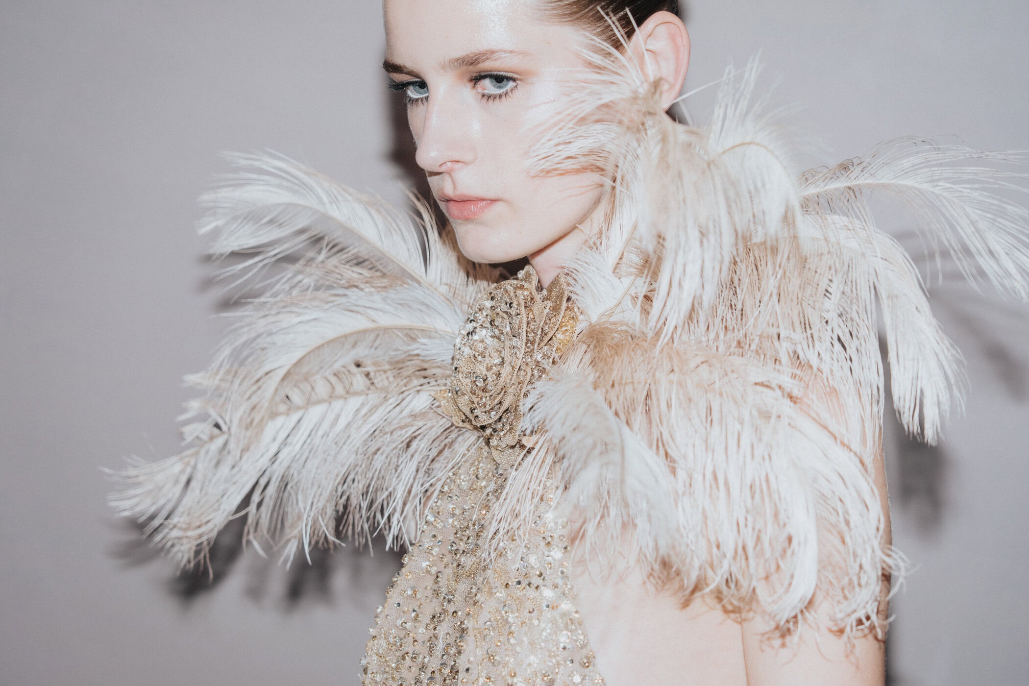 Elie Saab Fall 2026 Couture Fashion Show Backstage