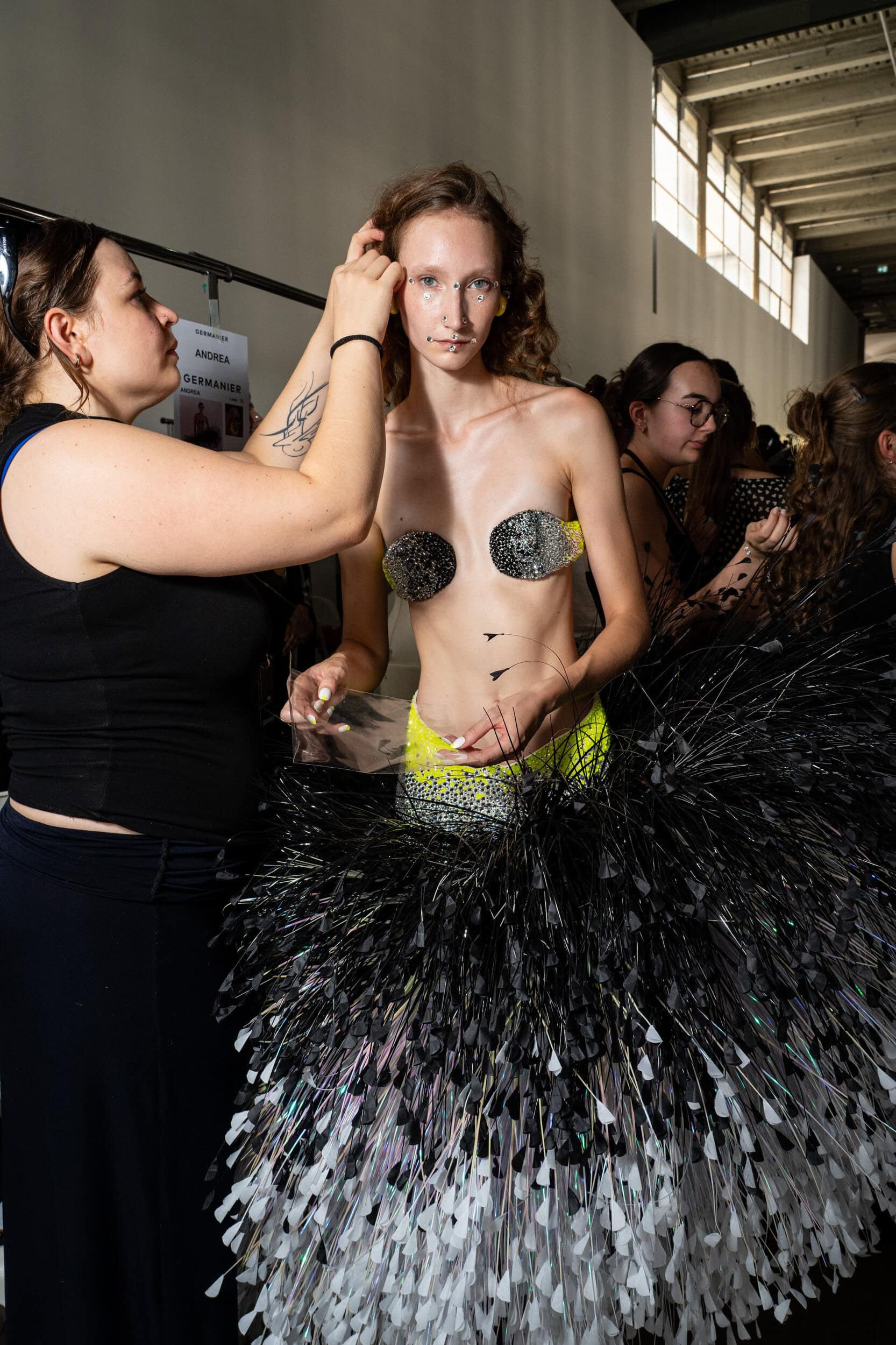Germanier Fall 2026 Couture Fashion Show Backstage