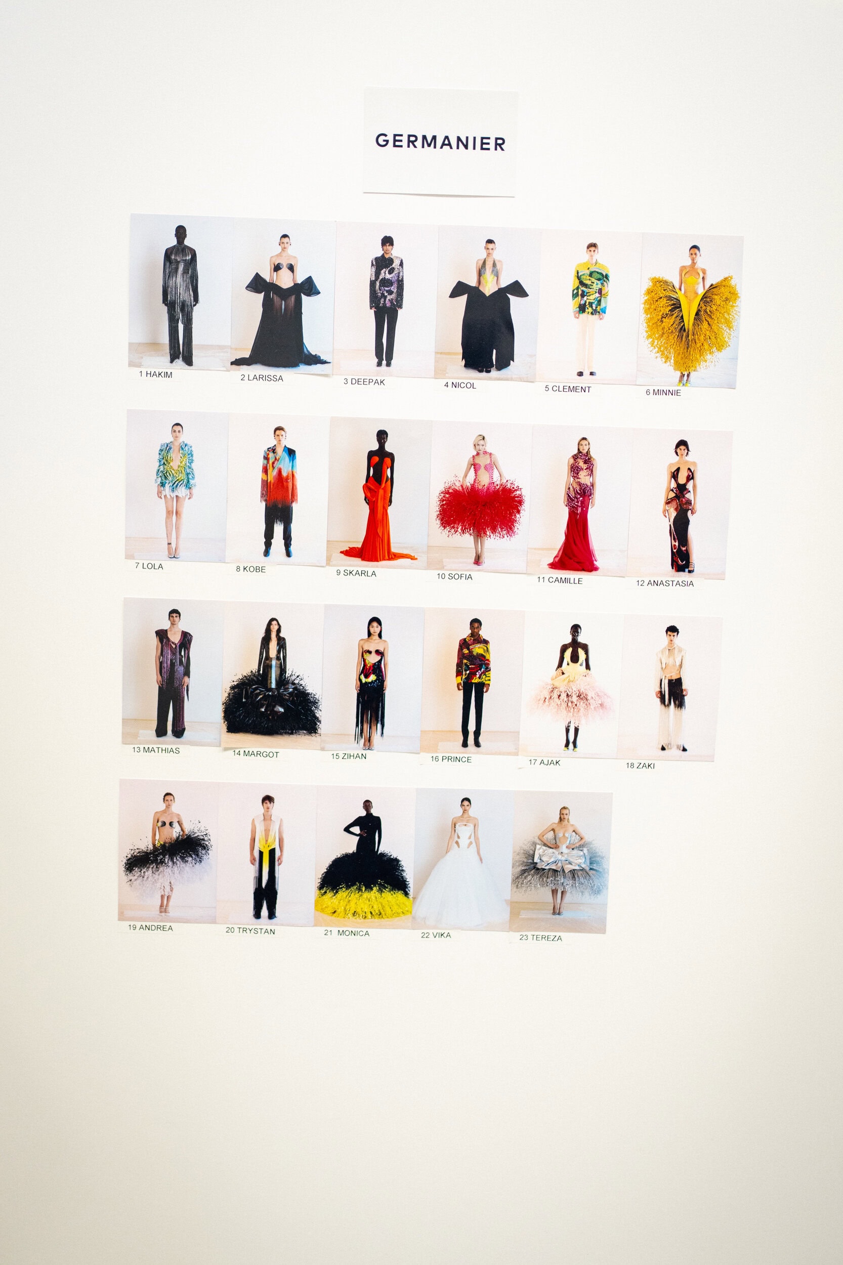 Germanier Fall 2026 Couture Fashion Show Backstage