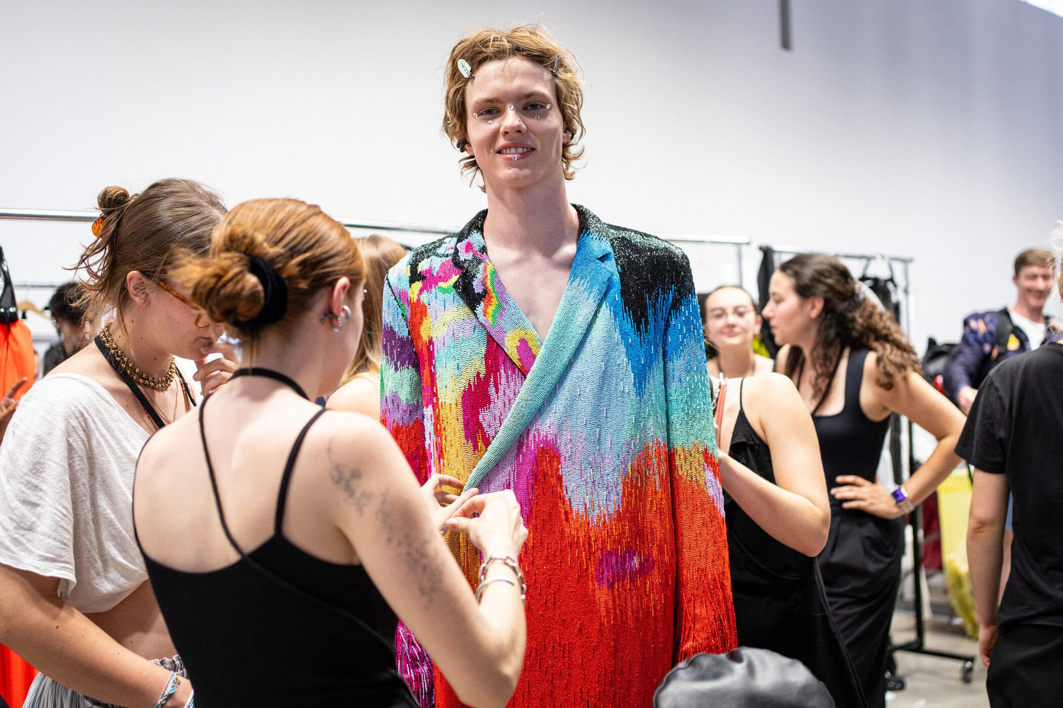 Germanier Fall 2026 Couture Fashion Show Backstage