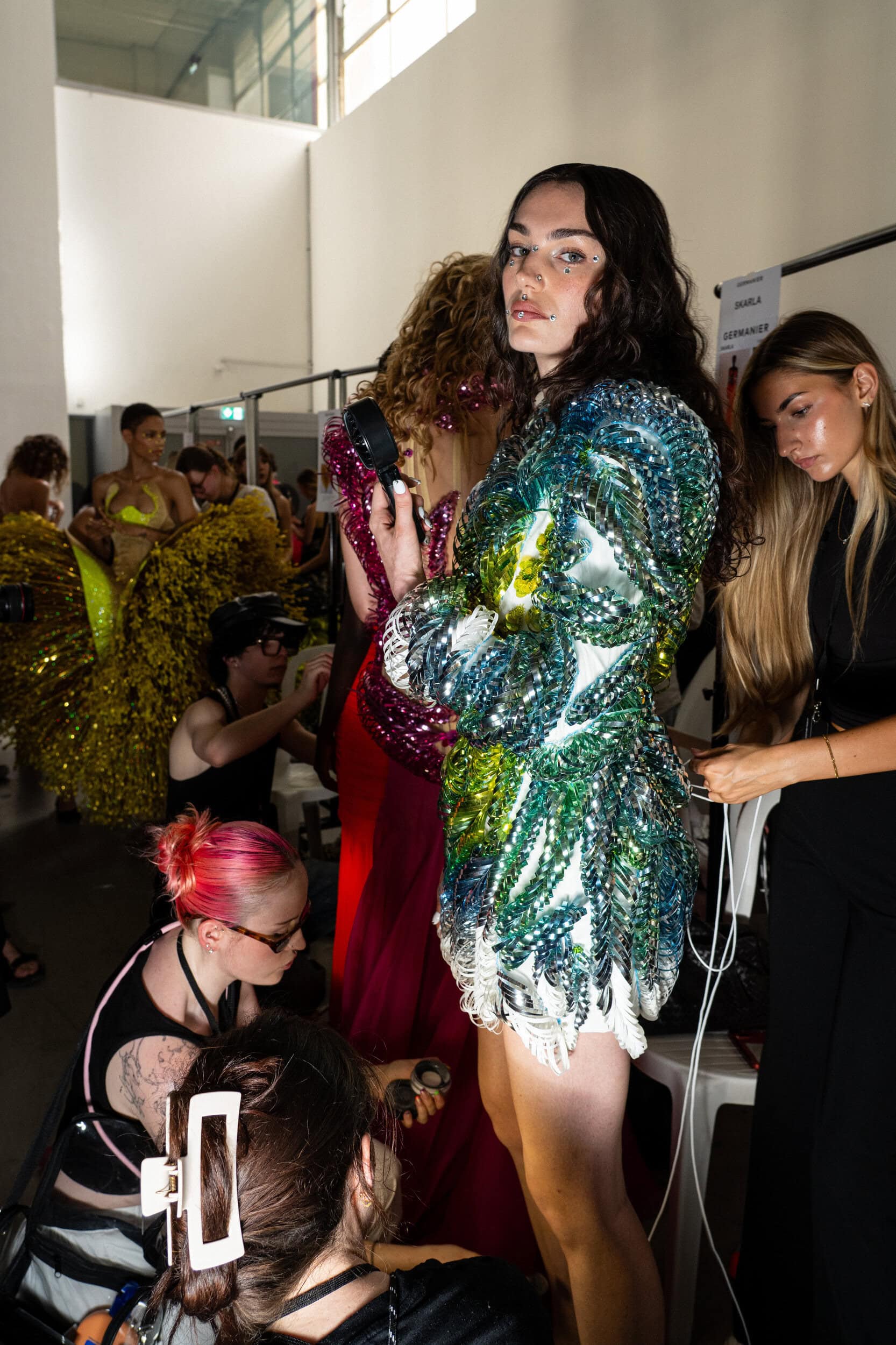 Germanier Fall 2026 Couture Fashion Show Backstage