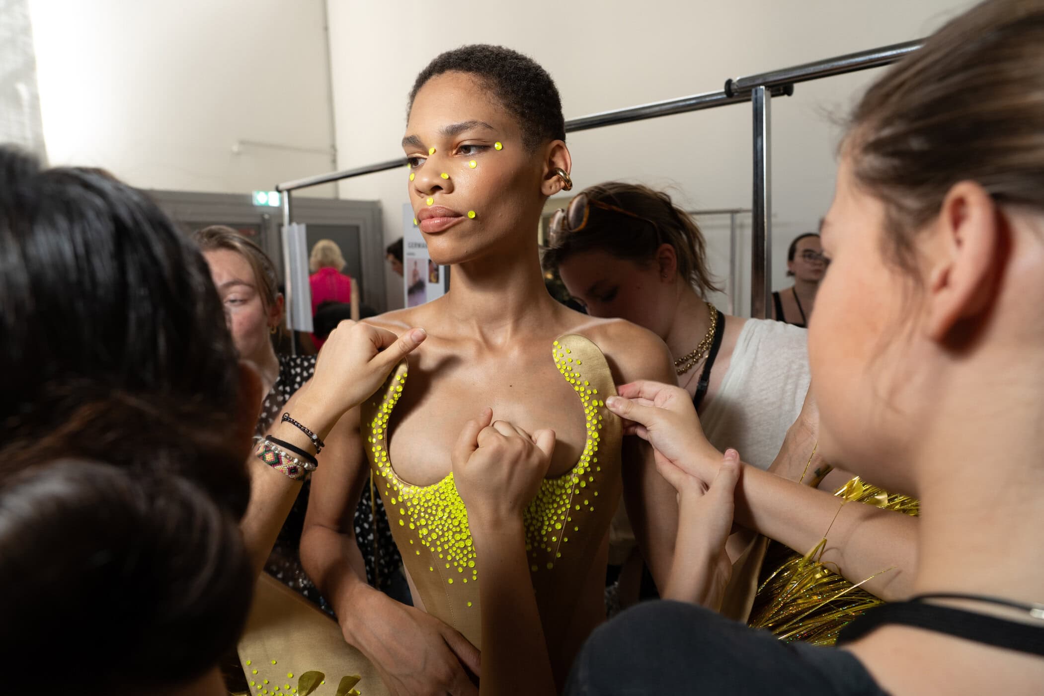 Germanier Fall 2026 Couture Fashion Show Backstage