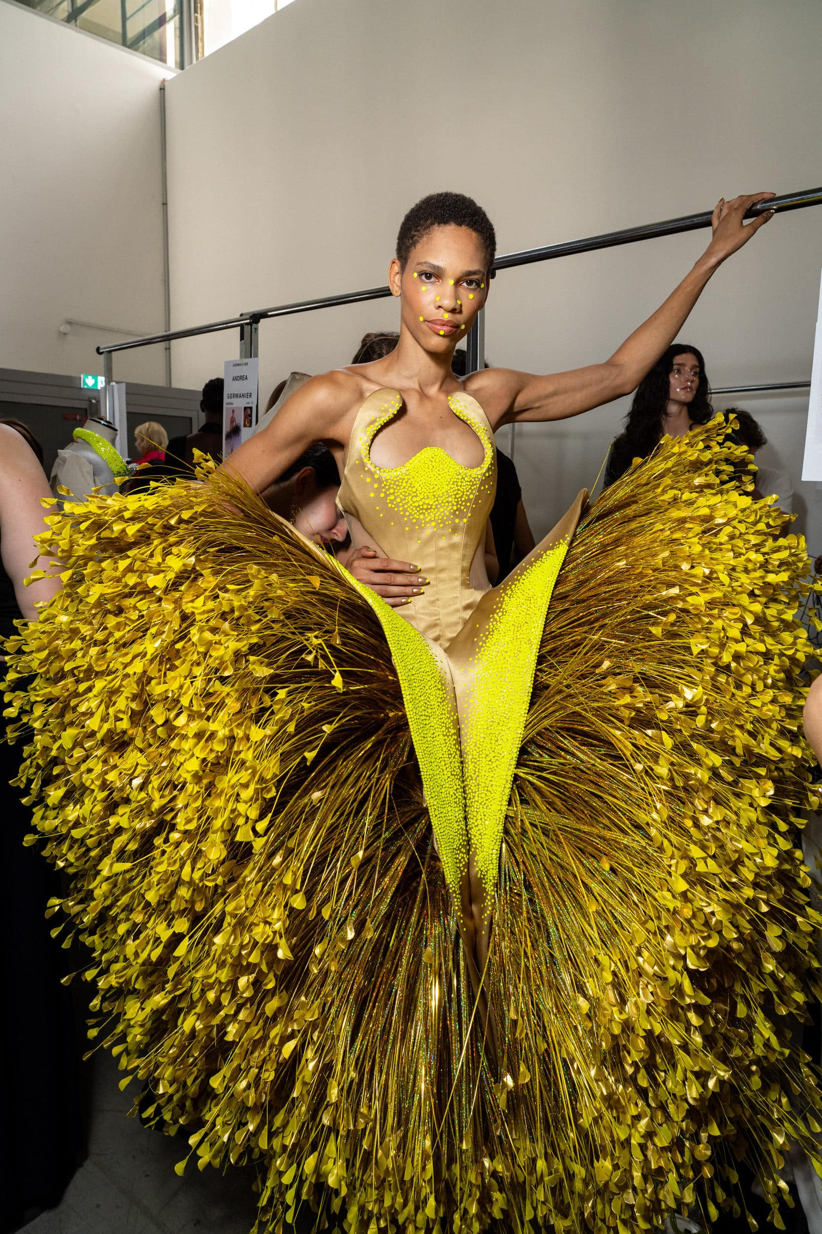 Germanier Fall 2026 Couture Fashion Show Backstage