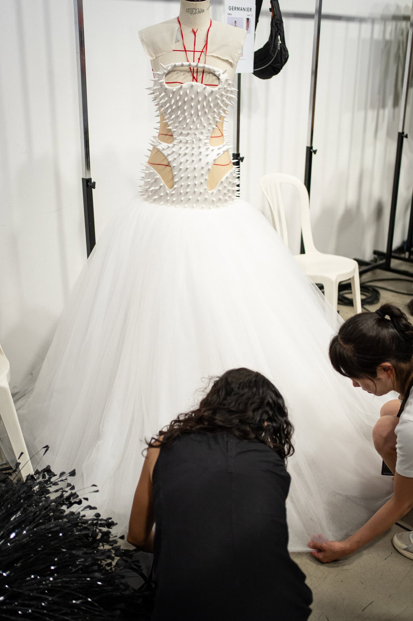 Germanier Fall 2026 Couture Fashion Show Backstage