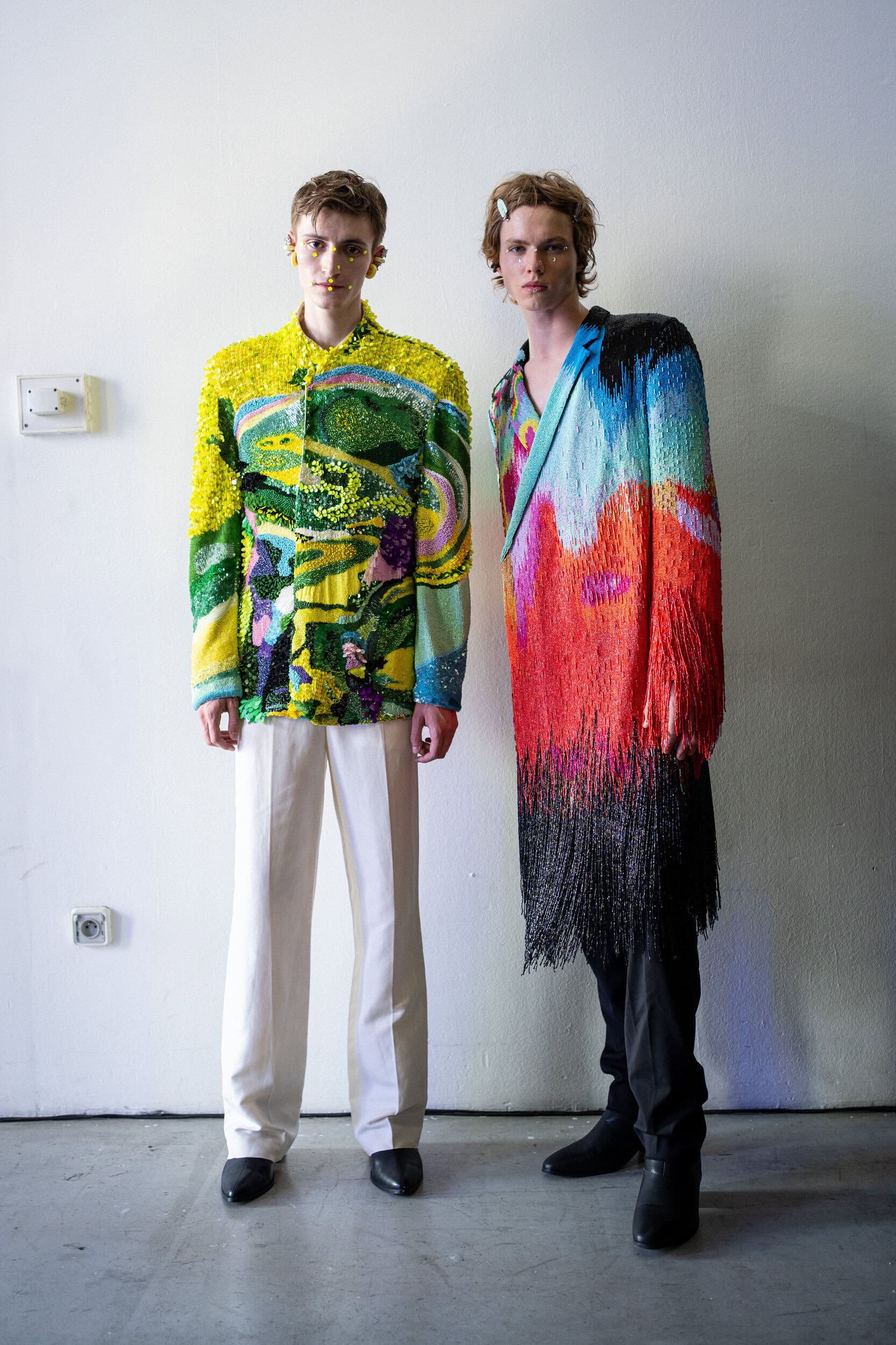 Germanier Fall 2026 Couture Fashion Show Backstage