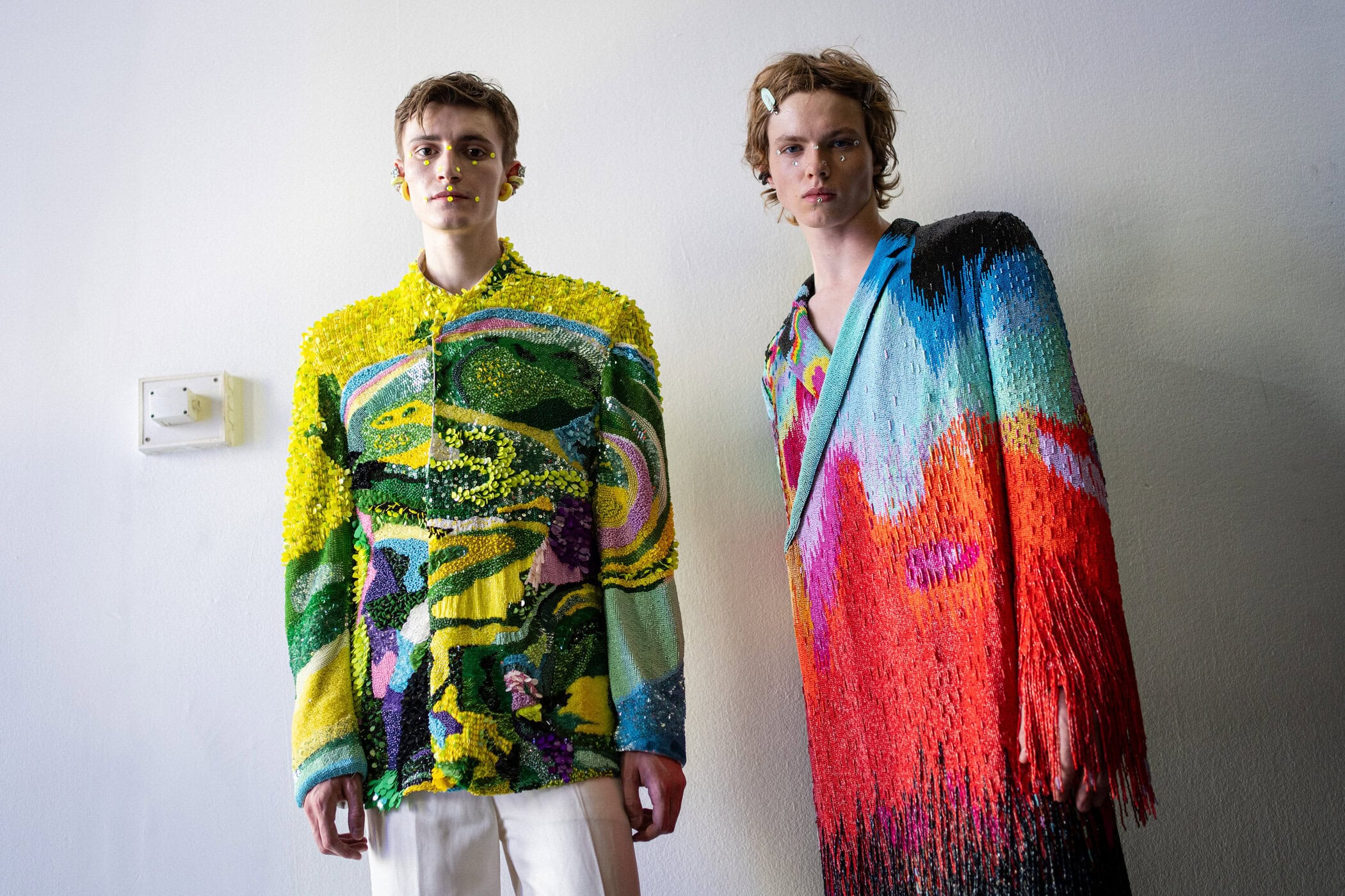 Germanier Fall 2026 Couture Fashion Show Backstage